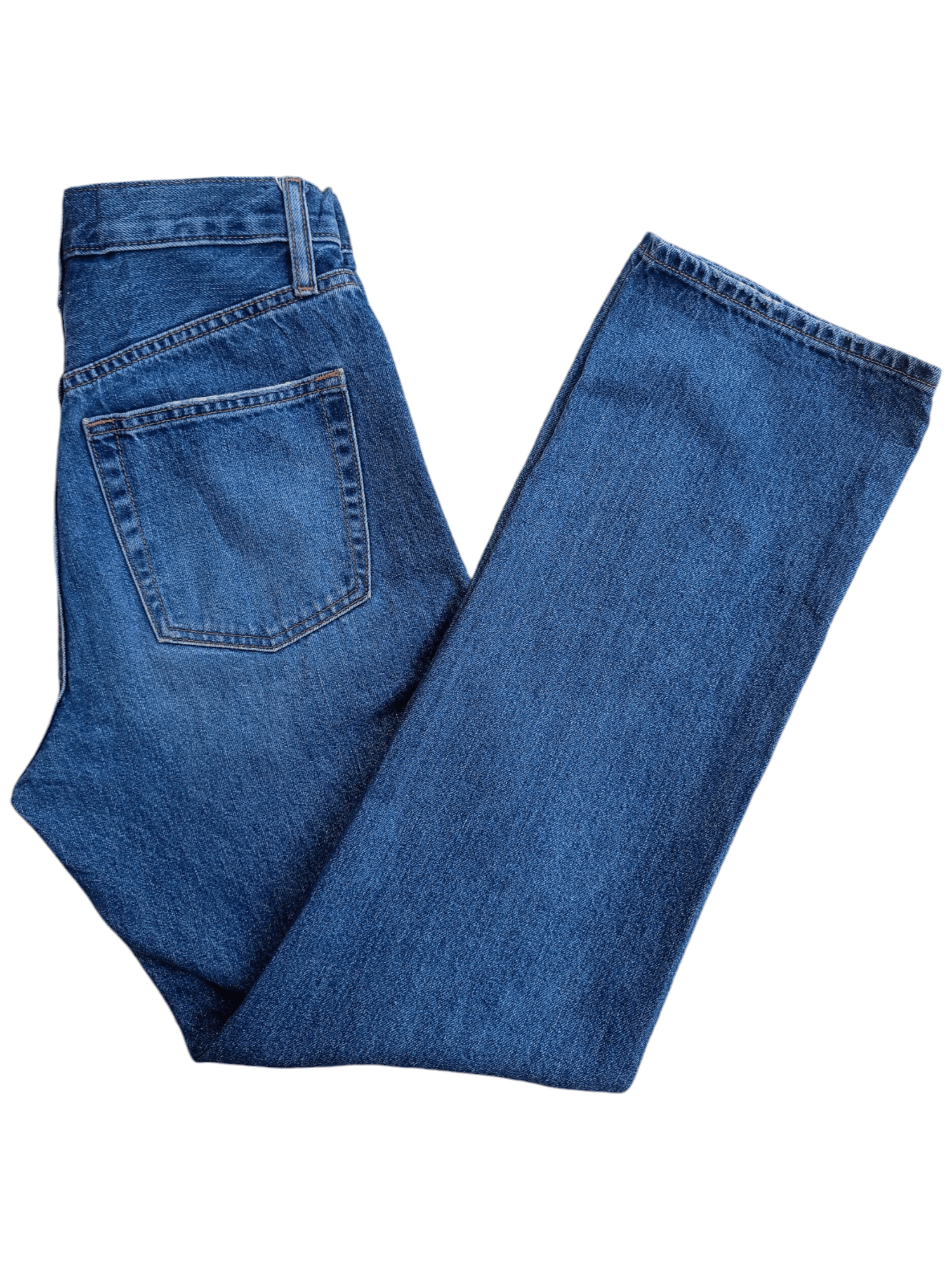 Kaihara Denim × Uniqlo × Vintage UNIQLO Regular, Straight Cut Vintage Denim Size 24" / US 00 / IT 34 - 25 Thumbnail