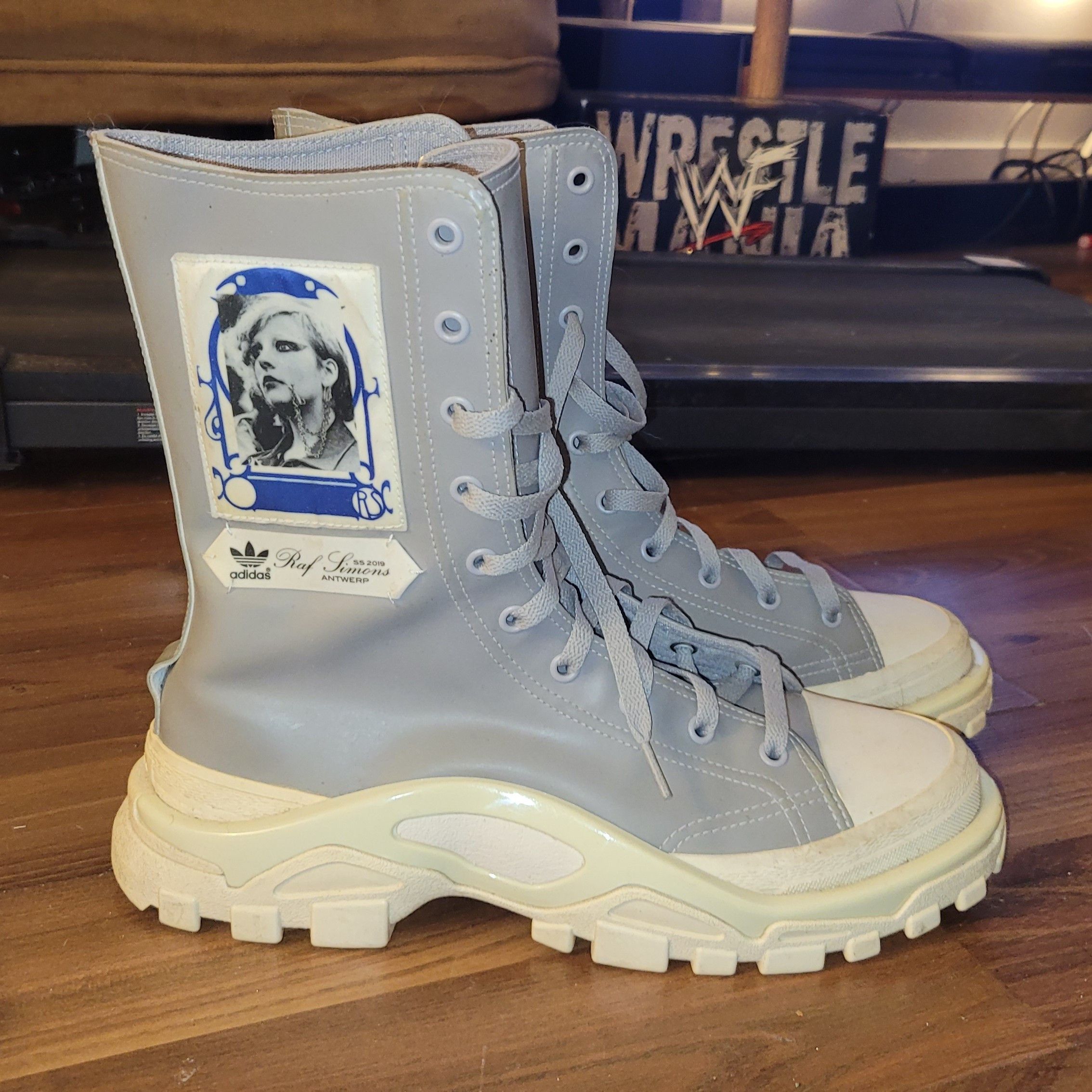 Adidas × Raf Simons Raf Simons Adidas Detroit Runner High Size US 10 / EU 43 - 2 Thumbnail