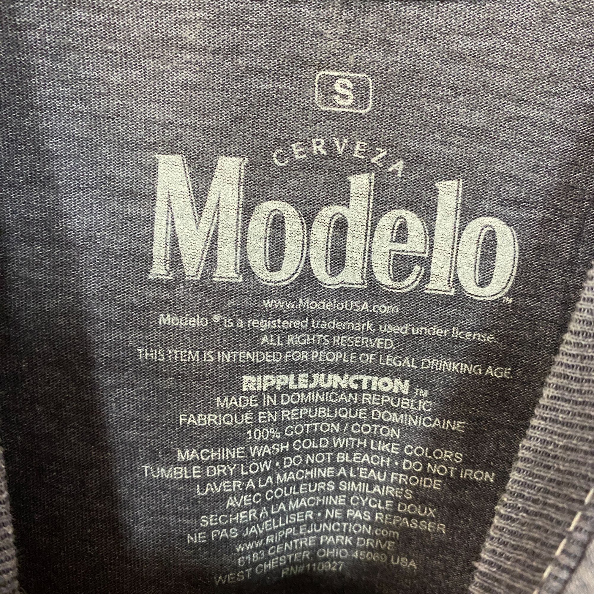 Ripple Junction Modelo Cerveza Sugar Skull Promo Graphic Design T-Shirt Smal Size US S / EU 44-46 / 1 - 4 Thumbnail