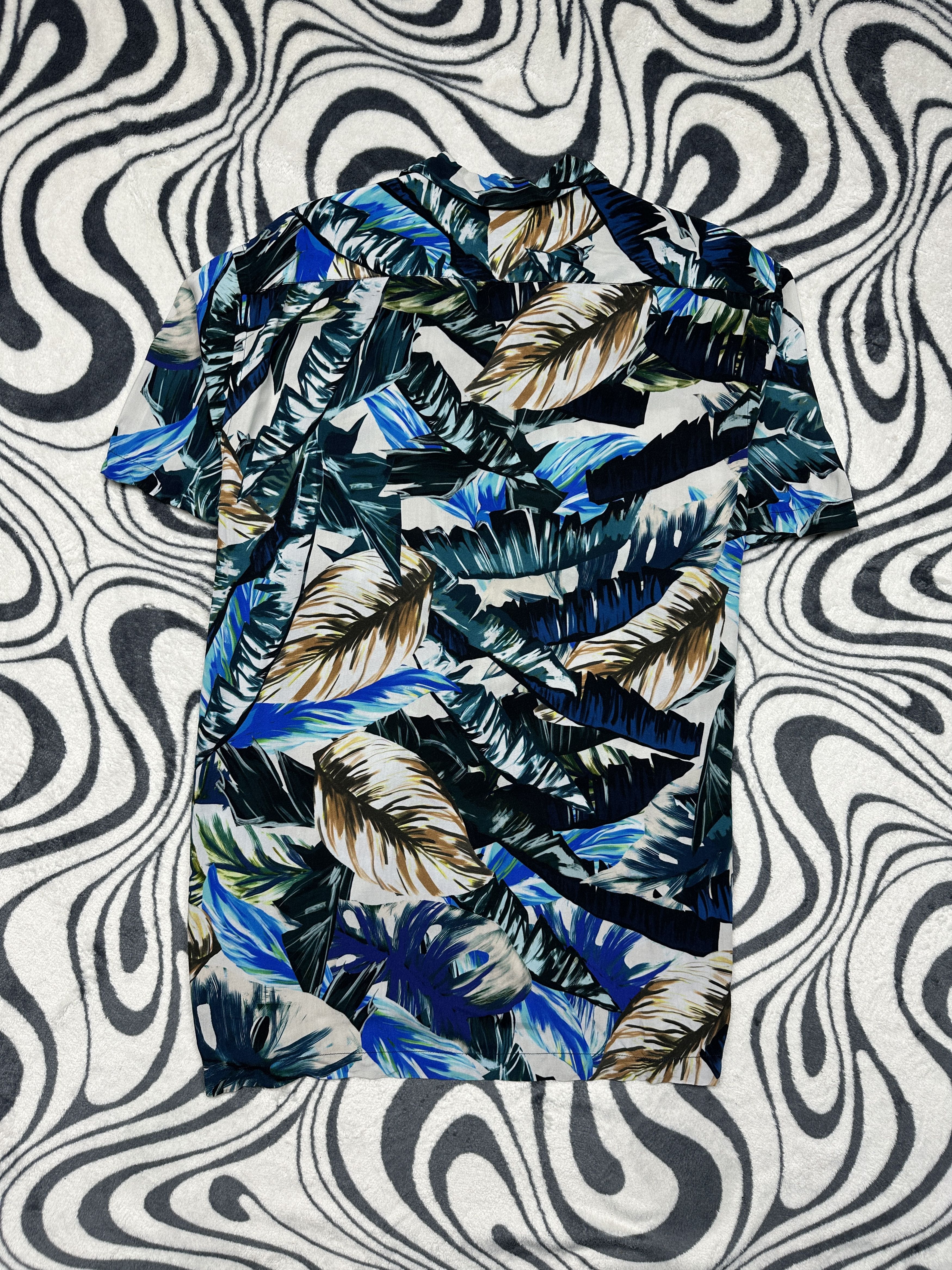 Zara Zara Vintage Mens Hawaiian Shirt Y2K Aloha Size US L / EU 52-54 / 3 - 5 Thumbnail