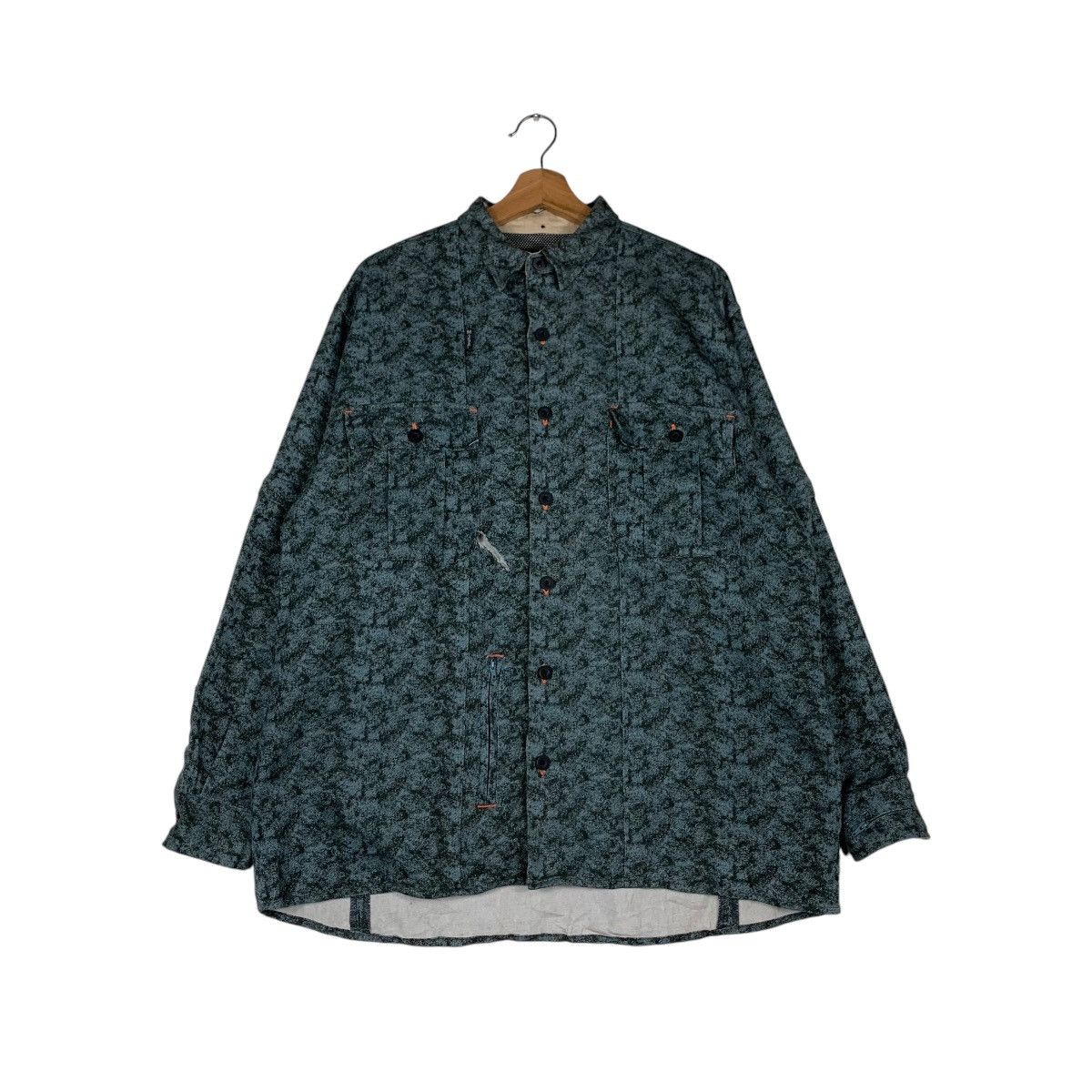 MICHIKO LONDON Oversized Flannel Shirt Jacket #1375-C62