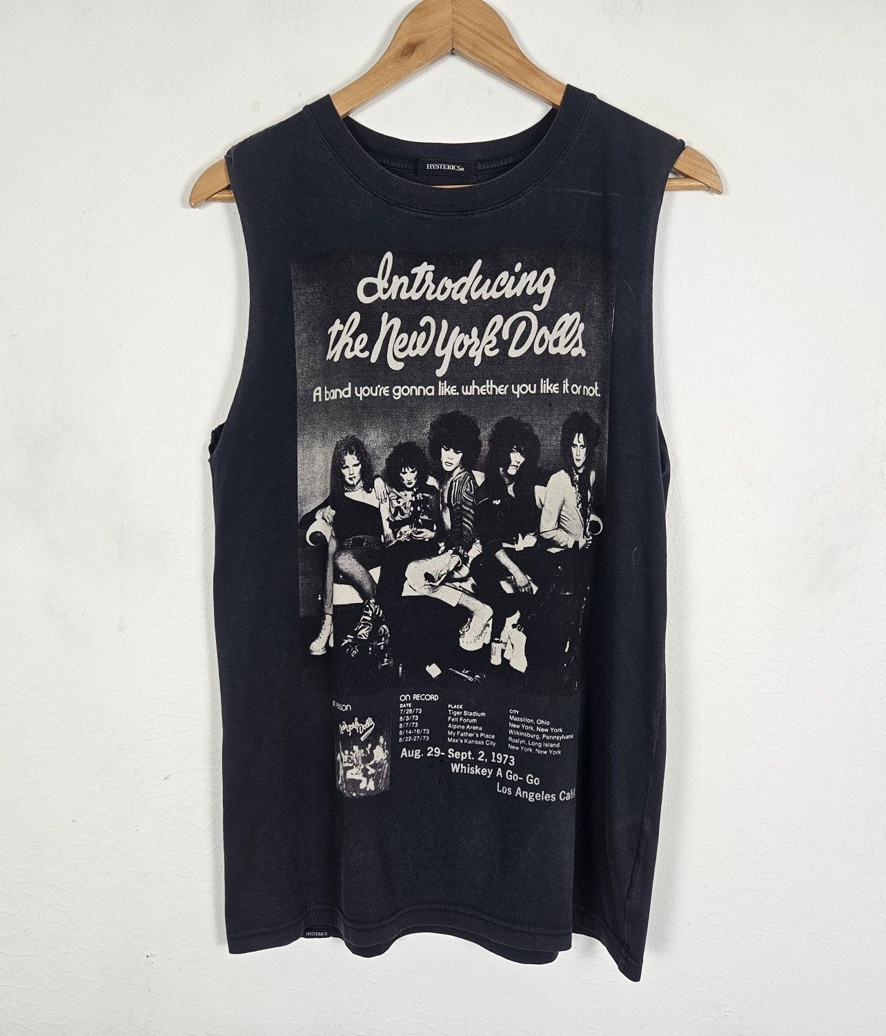 Hysteric Glamour Hysteric Glamour New York Dolls tank top Size S / US 4 / IT 40 - 3 Thumbnail