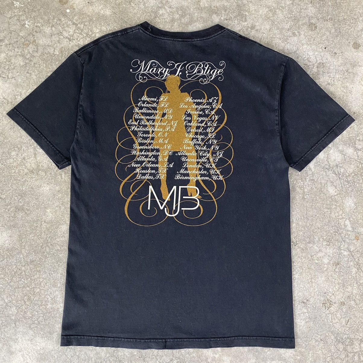 Rap Tees Vintage 2000s Mary J. Blige Tour Tee Size US L / EU 52-54 / 3 - 8 Thumbnail