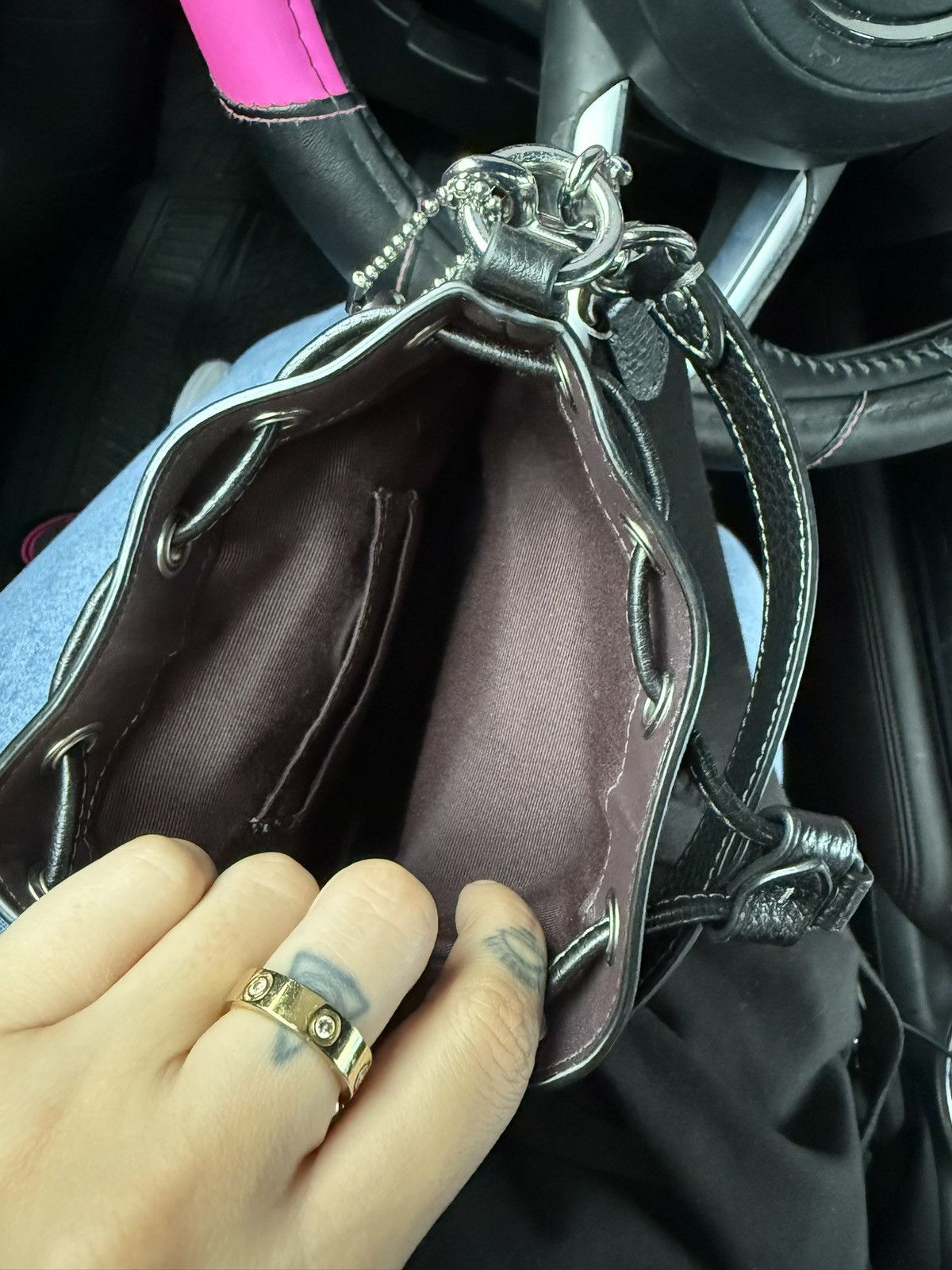 Coach Coach Dempsey Mini Bucket Bag Size ONE SIZE - 3 Thumbnail