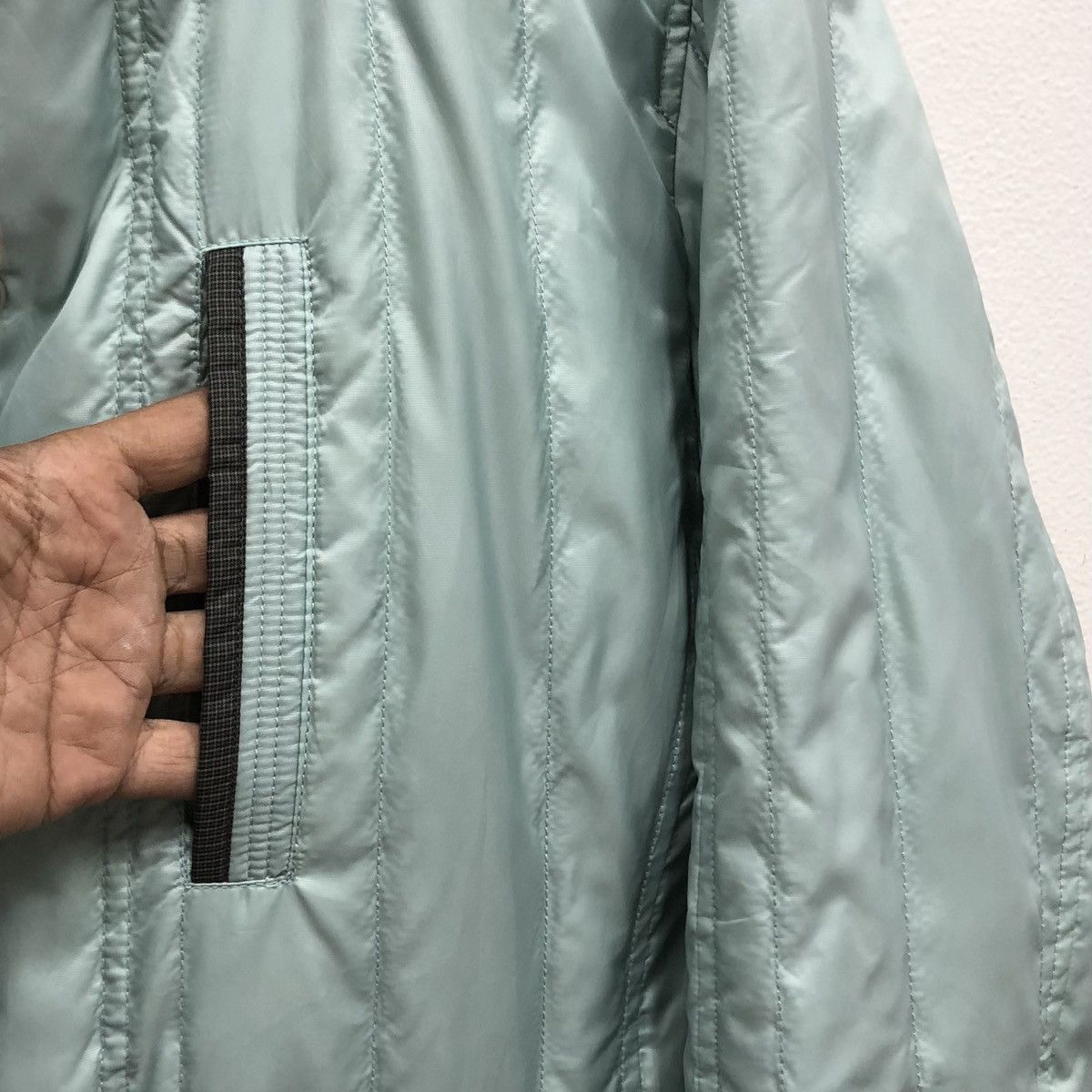 Japanese Brand Crocodile Quilted Light Puffer Jacket Size US L / EU 52-54 / 3 - 6 Thumbnail