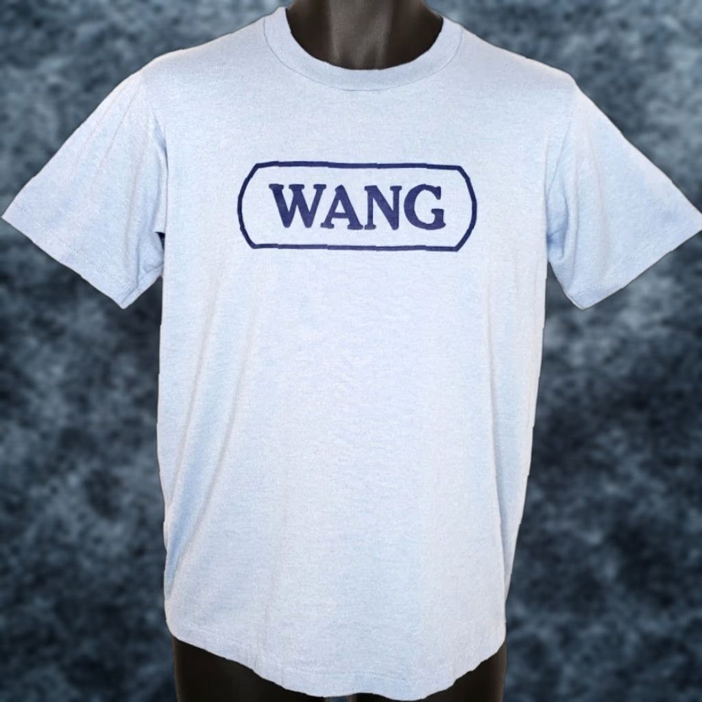 Vintage VINTAGE Wang Atlanta T Shirt Mens Medium 80s Georgia Made In USA City Election Graphic Tee Blue Cotton Blend Short Sleeve Crew Neck Sportswear Mens Size US M / EU 48-50 / 2 - 1 Thumbnail