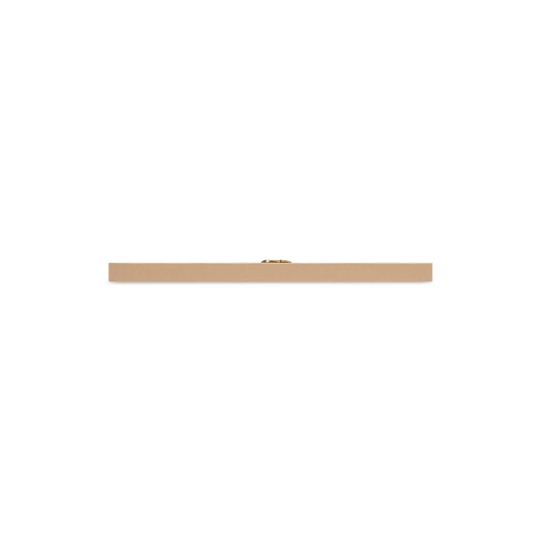 Balenciaga o1in1g1224 Size: 70 / BB Thin Belt in Sand Size ONE SIZE - 2 Thumbnail