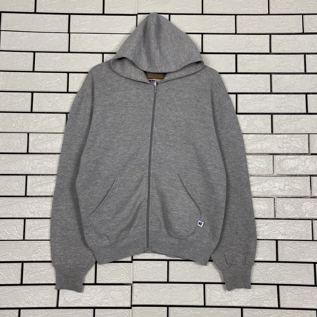 🔥ZIPPER HOODIE SWEATER RUSSELL ATHLETIC MADE IN USA