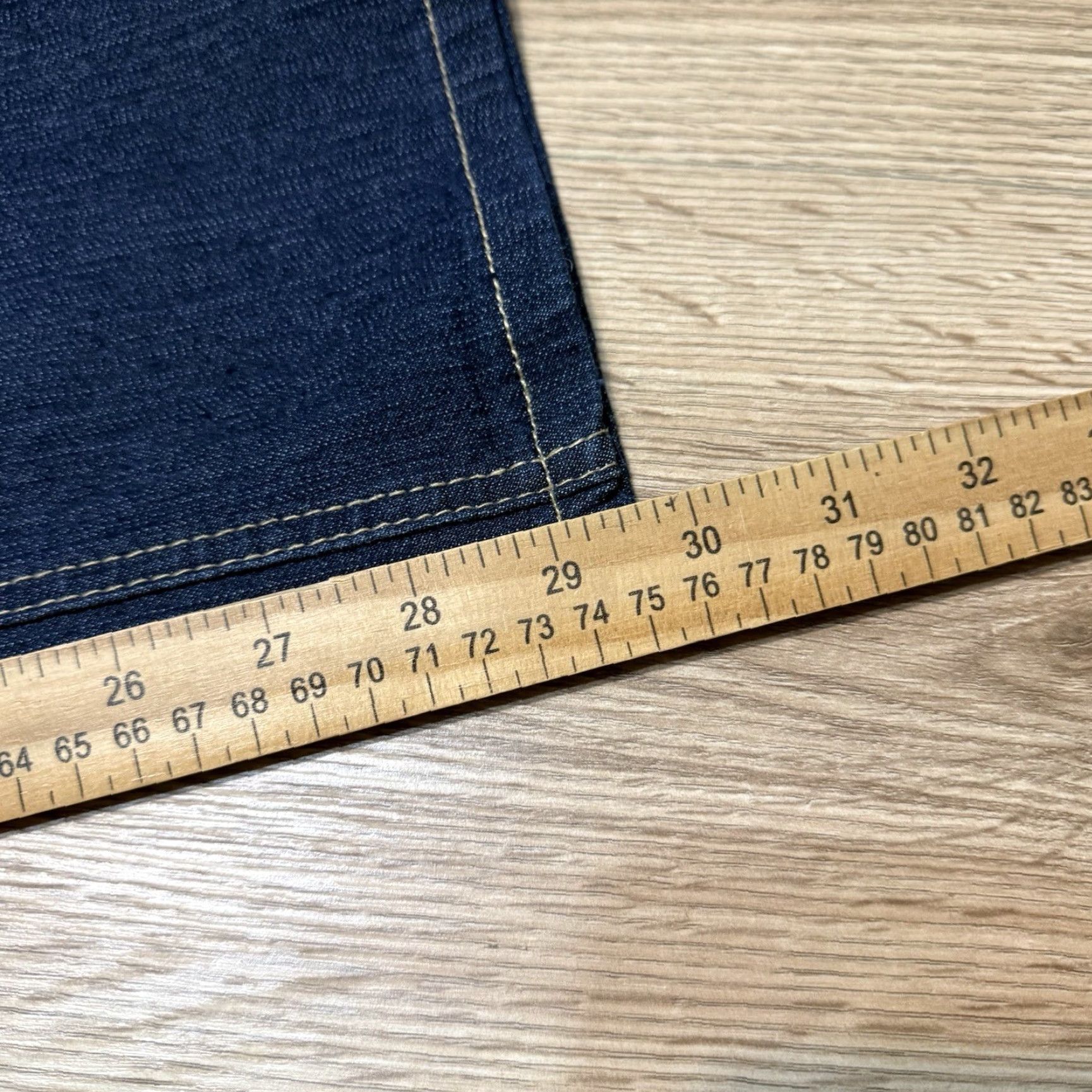 Denime VINTAGE Dkin Womens Jeans 18W Bootcut Denim Plus Size Mid Rise 30in Blue Pockets Size 40" / US 18 - 7 Thumbnail