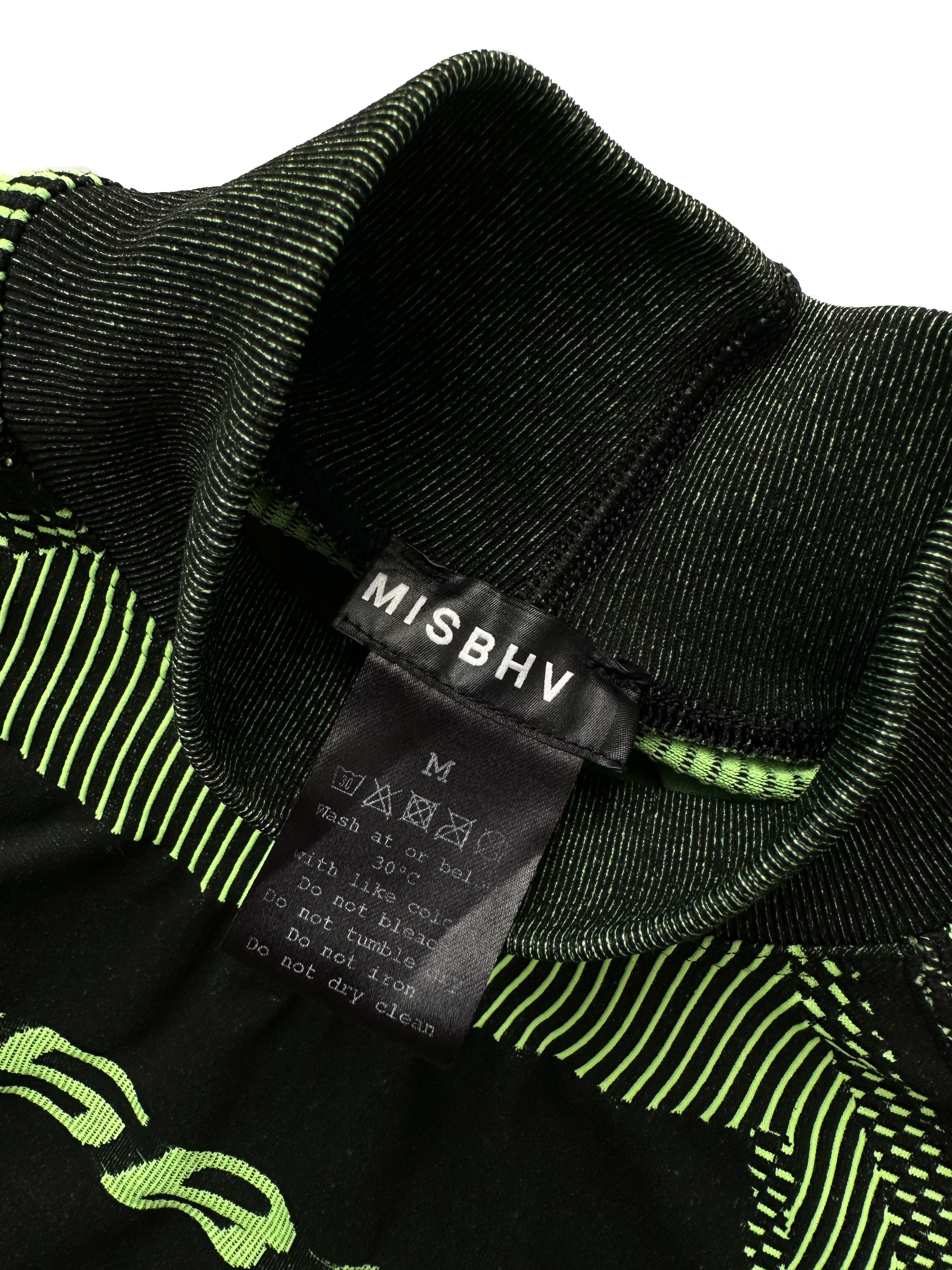 Misbhv MISBHV black green active logsleeve Size M / US 6-8 / IT 42-44 - 3 Thumbnail