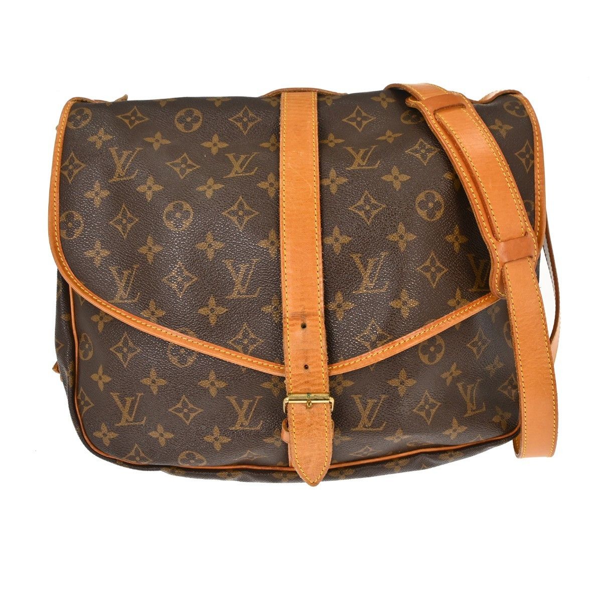 Louis Vuitton Louis Vuitton Saumur Handbag Monogram Canvas Size ONE SIZE - 1 Thumbnail