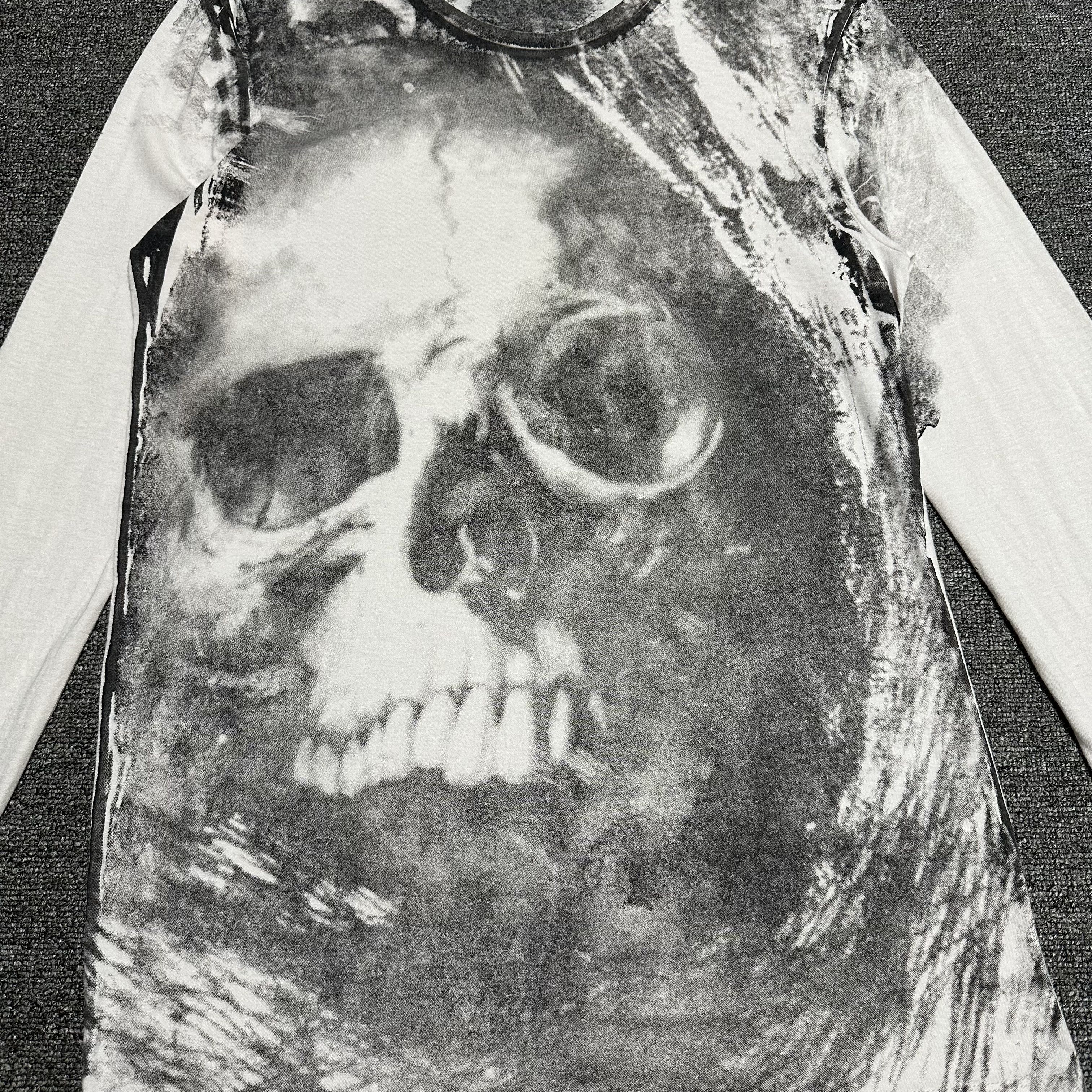 20471120 × Japanese Brand Vintage Codes Combine Skull Longsleeve Size US M / EU 48-50 / 2 - 2 Thumbnail