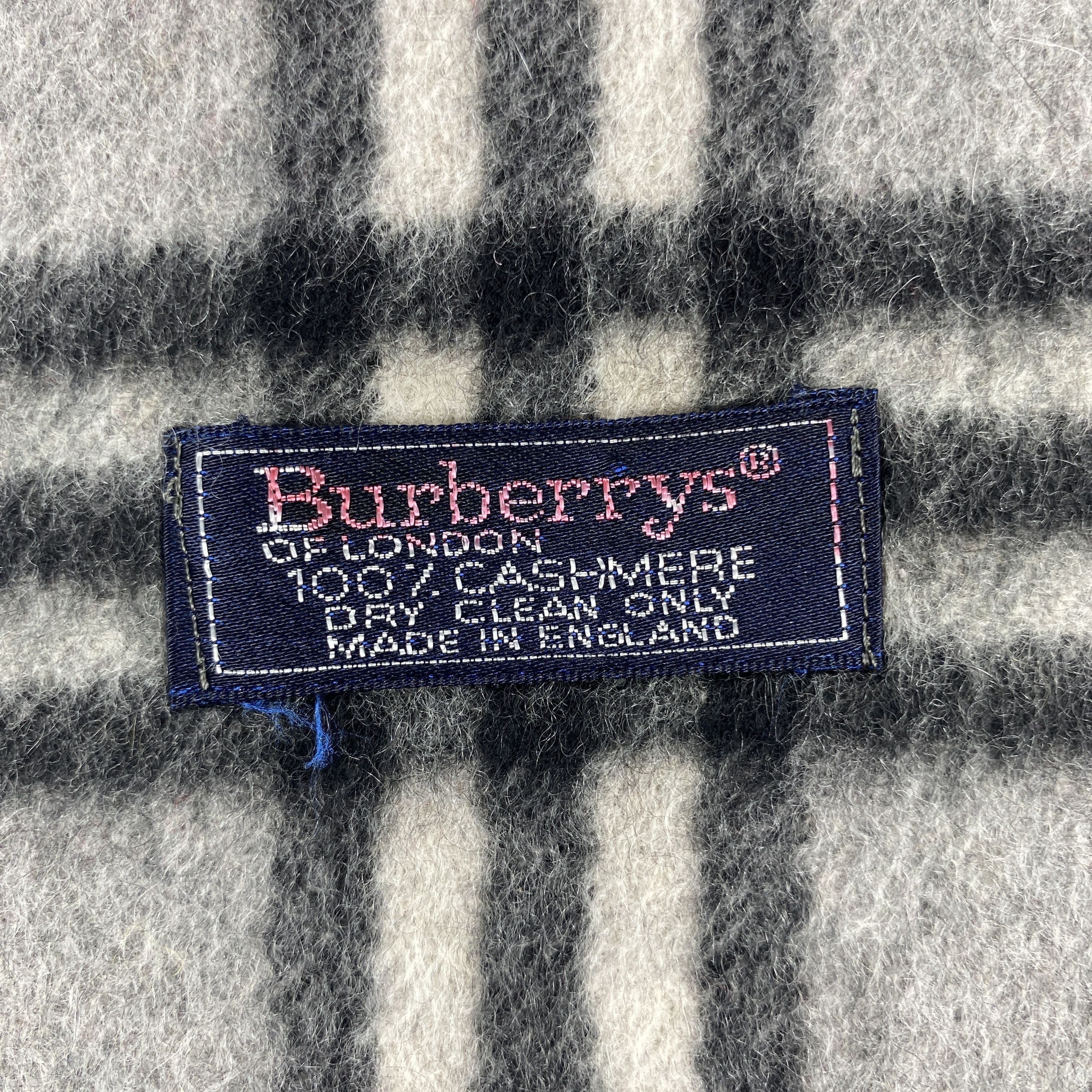 Burberry × Vintage GF10675 Burberry Scarf Neck Wear Muffler Nova Check Size ONE SIZE - 2 Thumbnail
