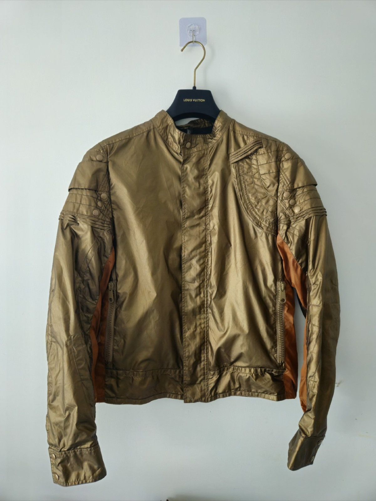 Dior × Hedi Slimane Dior HOMME Geometric Pattern Nylon Jacket Size US M / EU 48-50 / 2 - 1 Thumbnail