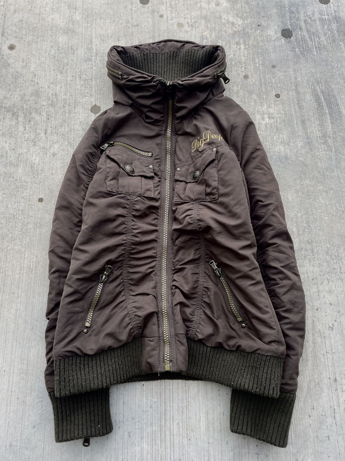 Japanese Brand 2000s JAPANESE BRAND H.C.M.II HOMME HIGH NECK COLLAR JACKET Size US M / EU 48-50 / 2 - 1 Thumbnail
