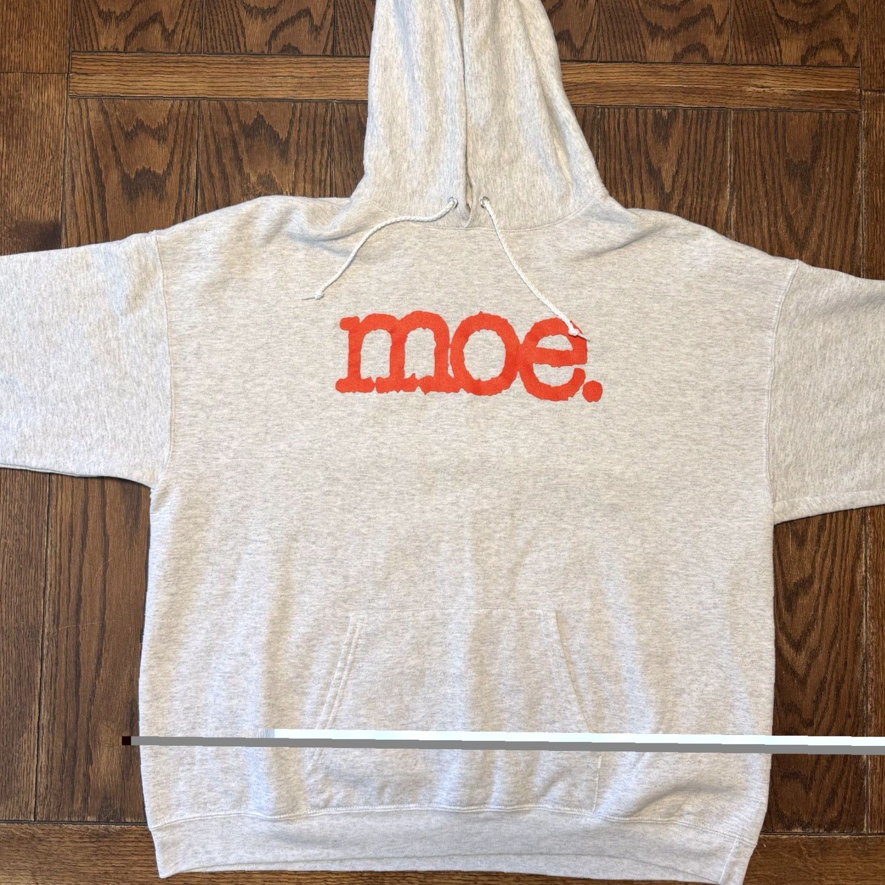 Logo 7 Moe. Band Summer Tour Logo Hoodie XL Gray Red Official Unisex Adults Hoodie Graphic Print Pullover Crew Neck / Hooded Size US XL / EU 56 / 4 - 2 Thumbnail
