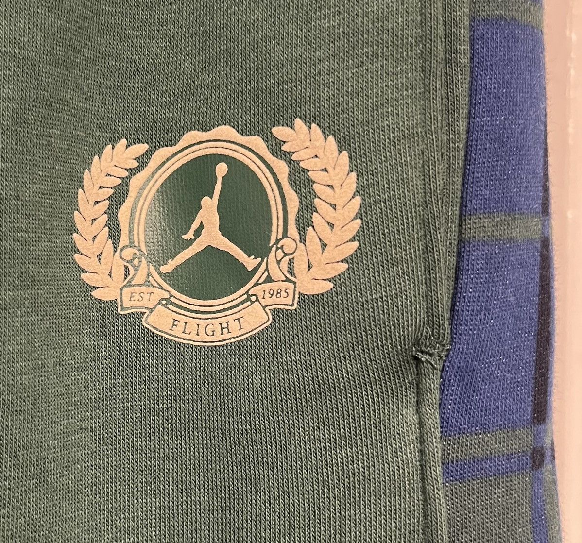 Jordan Brand × Nike Authentic Jordan Brand Brooklyn sweatsuit plaid medium women Size M / US 6-8 / IT 42-44 - 8 Thumbnail