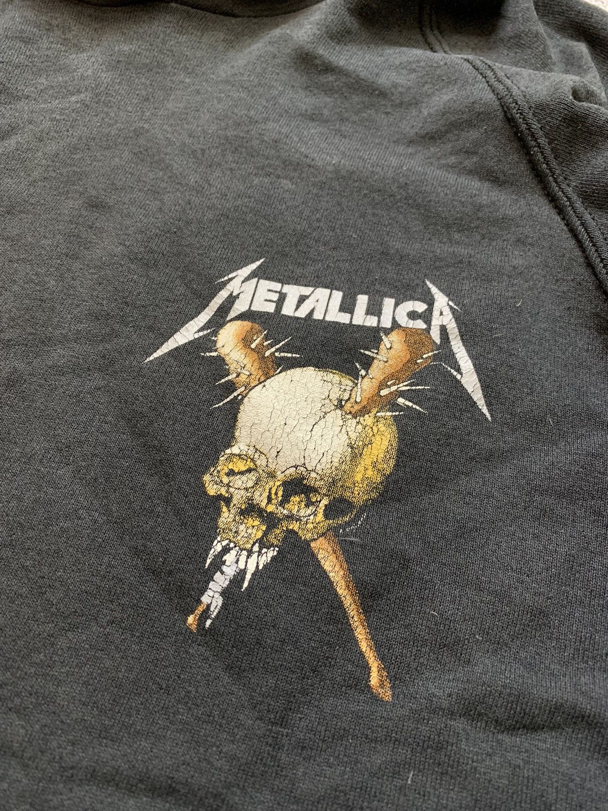 Band Tees Vintage 1994 Metallica Master Of Puppets Faded Black Hoodie Size US XL / EU 56 / 4 - 6 Thumbnail
