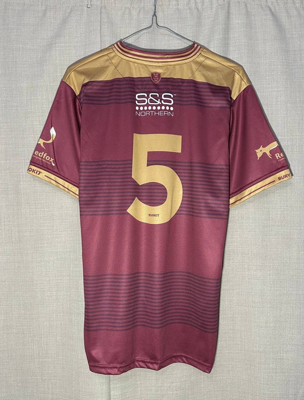 Other Bury Away Football Shirt 2020 2021 jersey Hope Glory Eco Kit Size US L / EU 52-54 / 3 - 2 Thumbnail