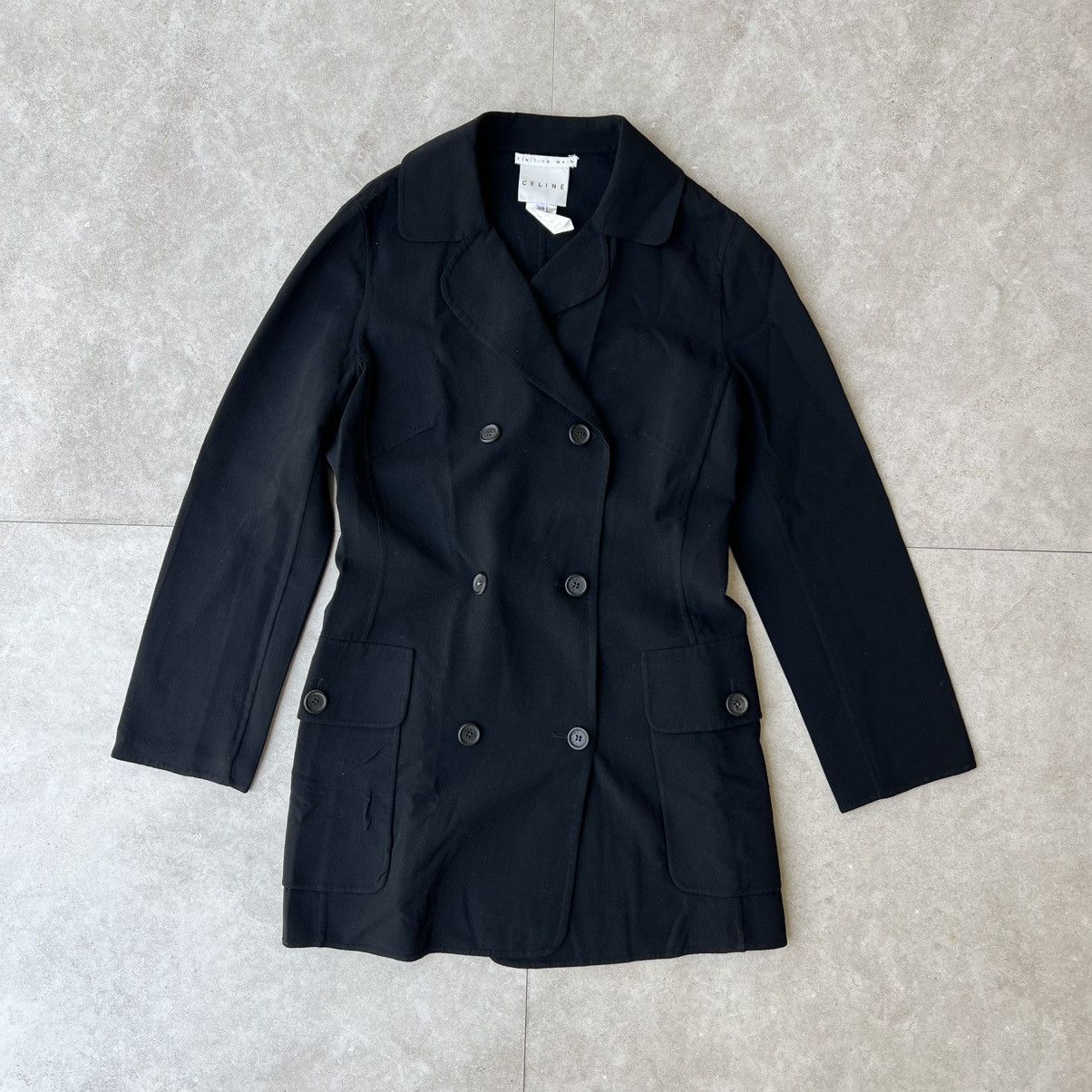 Celine Celine black Coat Size XS / US 0-2 / IT 36-38 - 10 Thumbnail