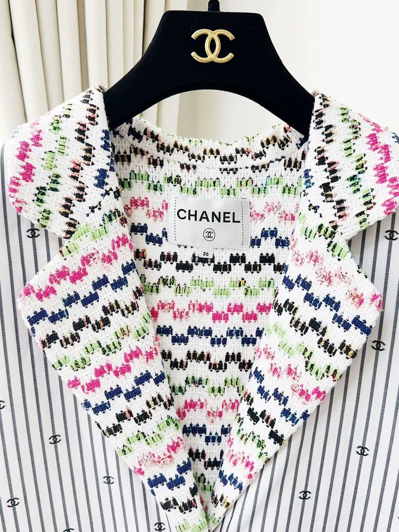 Chanel Chanel 21S spring and summer series white background verti Size XS / US 0-2 / IT 36-38 - 5 Thumbnail
