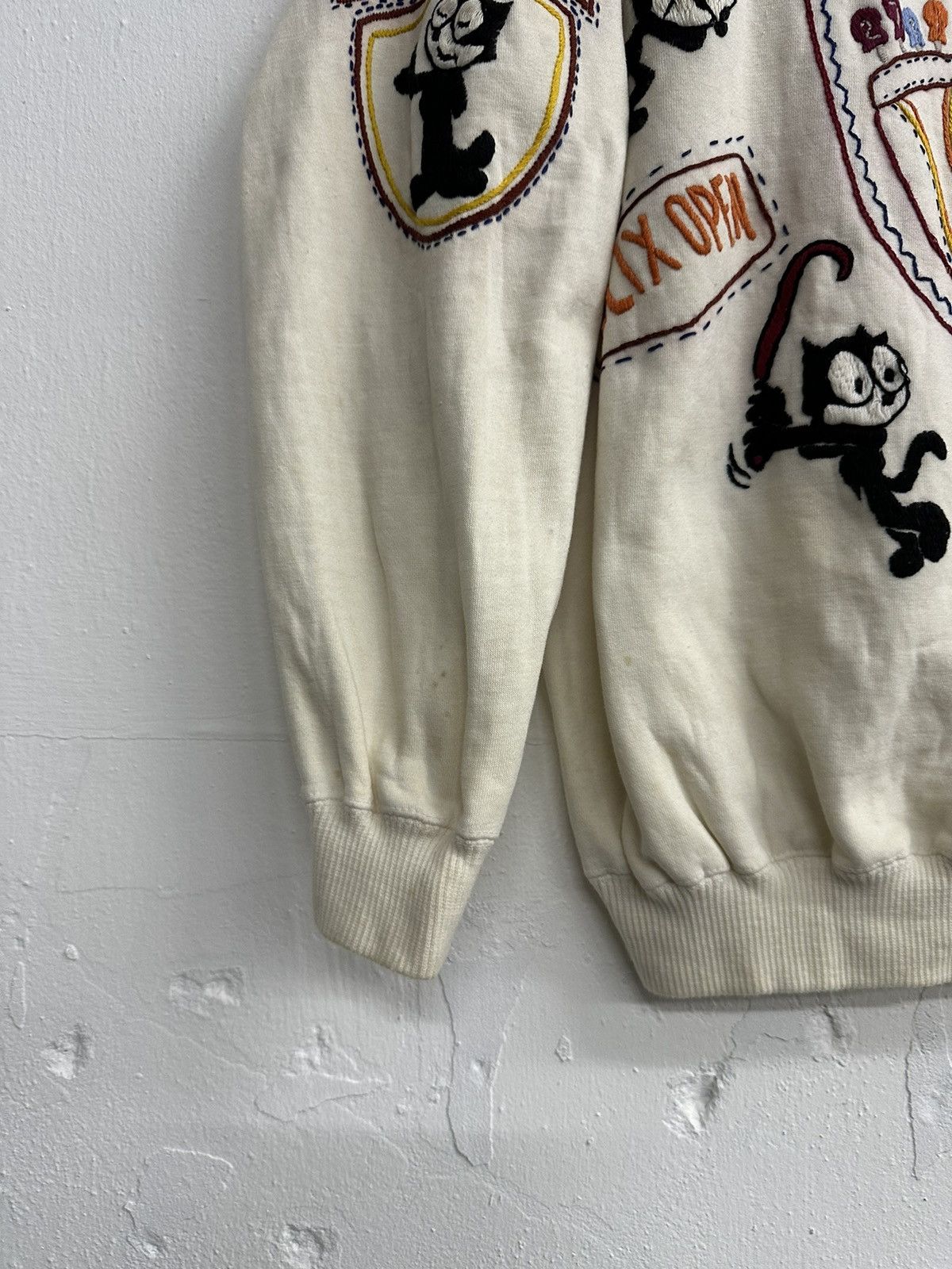 Cartoon Network 1991 Felix The Cat Rare Sweatshirt Size US S / EU 44-46 / 1 - 7 Thumbnail