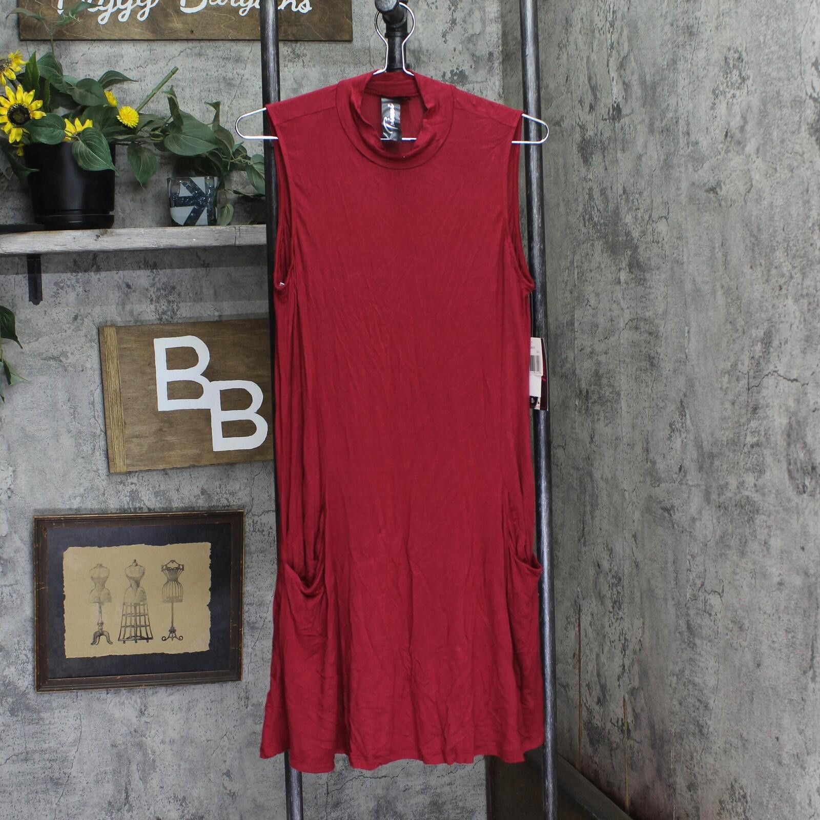 Other Trixxi Juniors Mock-turtleneck A-line Dress Red M Size M / US 6-8 / IT 42-44 - 1 Thumbnail
