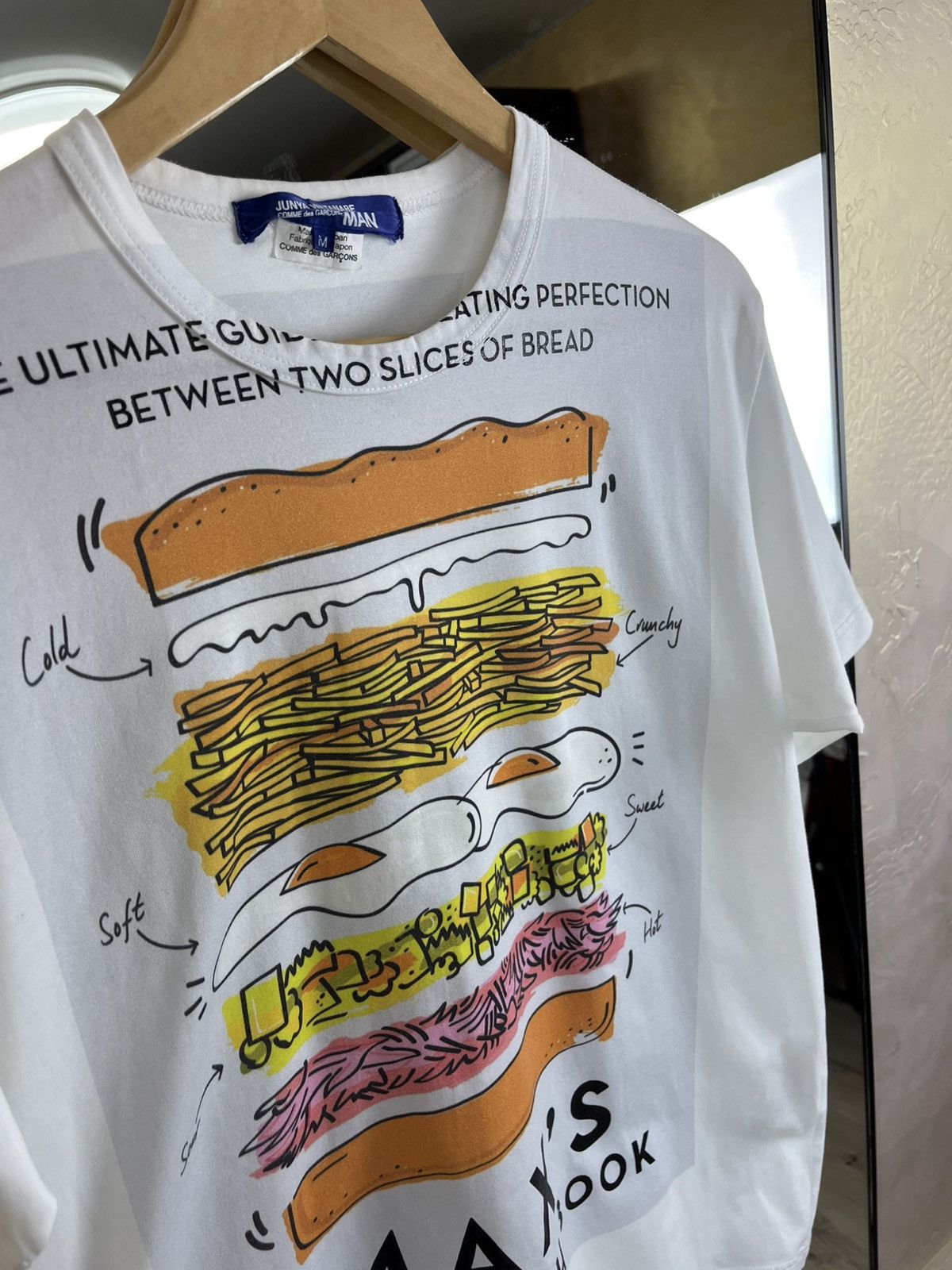 Comme des Garcons Comme des Garçons Junya Watanabe MAN Max's Sandwich Tee Size US M / EU 48-50 / 2 - 7 Thumbnail