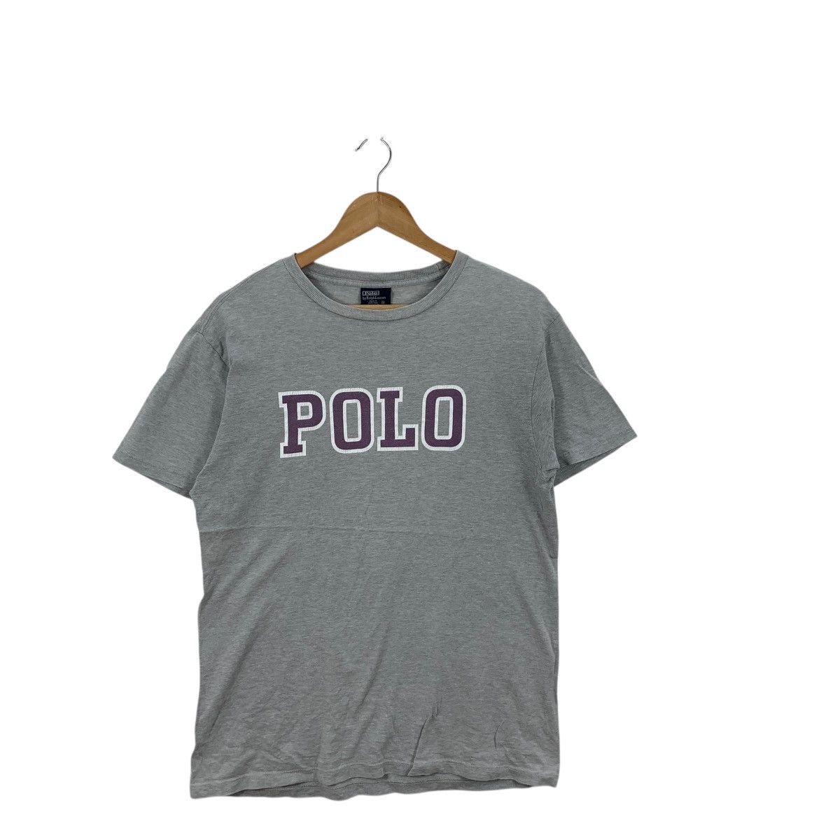 Polo Ralph Lauren Vintage 90s POLO RALPH LAUREN Stock Logo Tee Shirt Top Size US S / EU 44-46 / 1 - 3 Thumbnail