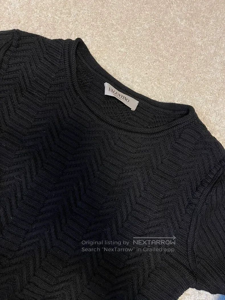 Valentino Valentino Black wool dress Size M / US 6-8 / IT 42-44 - 3 Thumbnail