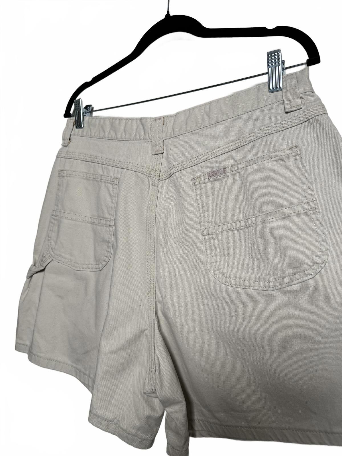 Lee Vintage Lee Carpenter Shorts Beige Size 36" / US 14 / IT 50 - 1 Thumbnail