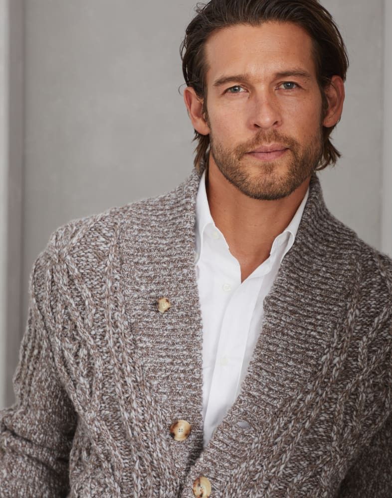 Brunello Cucinelli o1w1db10825 Cardigan in Brown Size US S / EU 44-46 / 1 - 2 Thumbnail