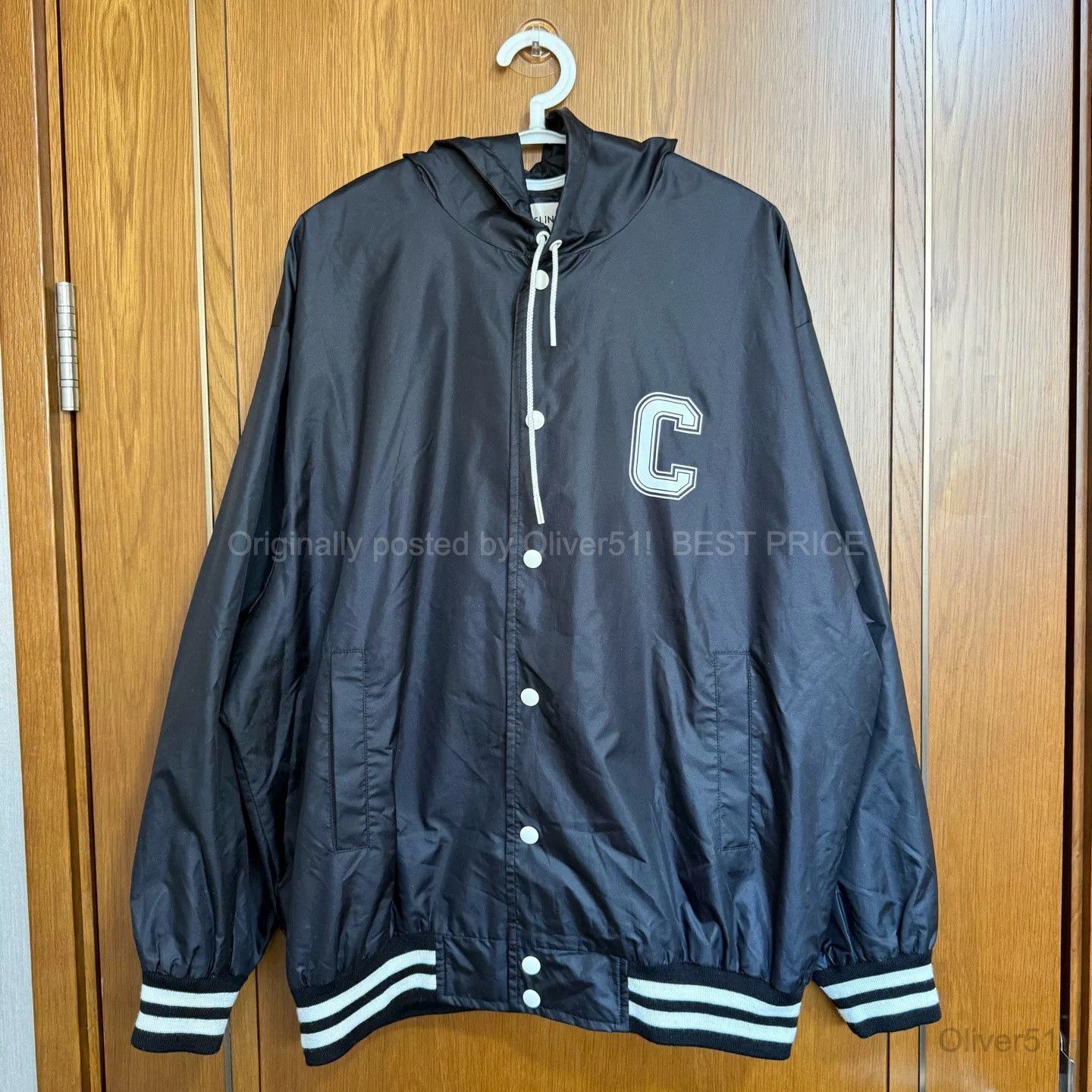 Celine Celine Front & Back Logo Hooded Shell Jacket BFAJNOP519 Size XS / US 0-2 / IT 36-38 - 1 Thumbnail