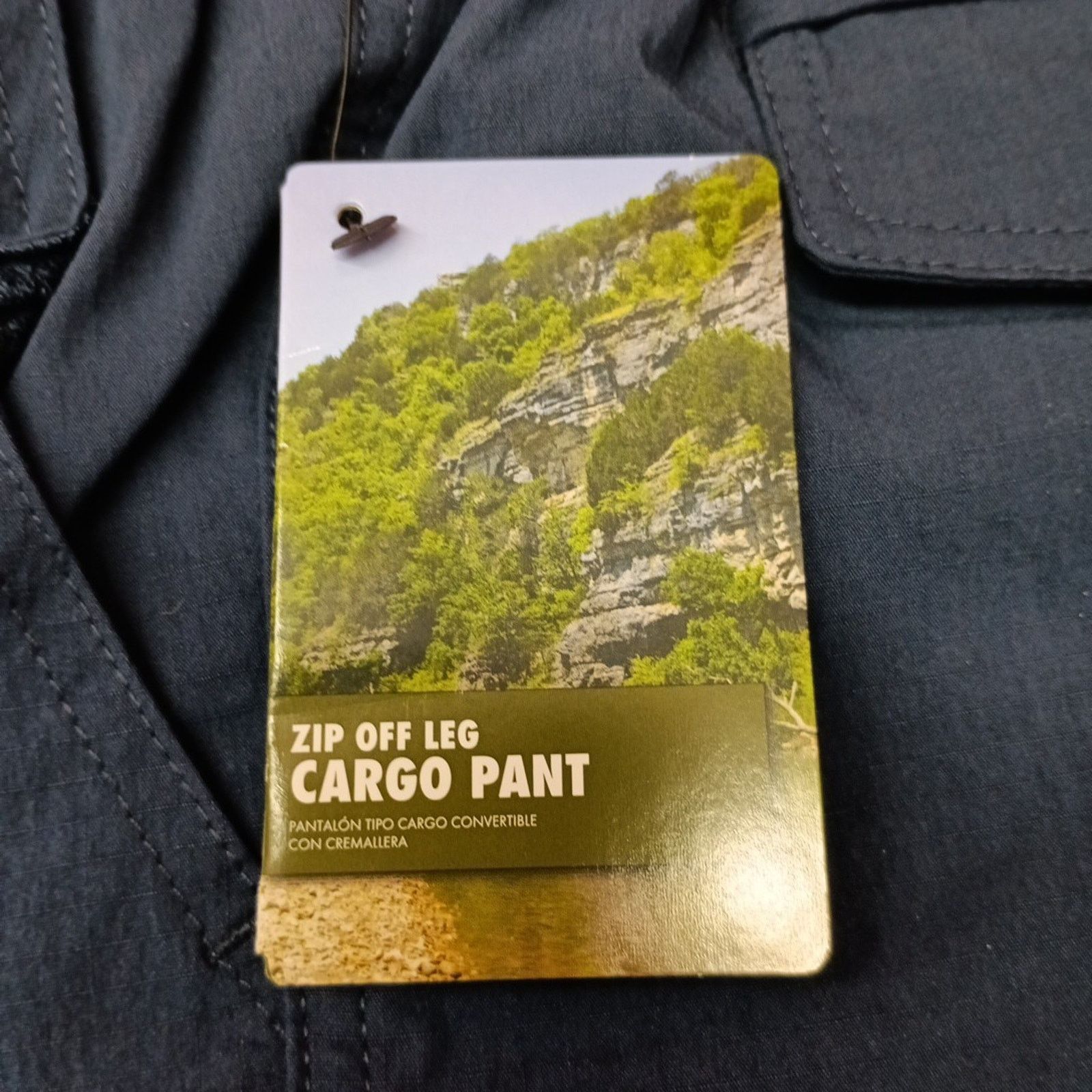 Other Ozark Trail Zip Off Convert Cargo Pants Mens Size 30x30 Blue Size US 30 / EU 46 - 2 Thumbnail