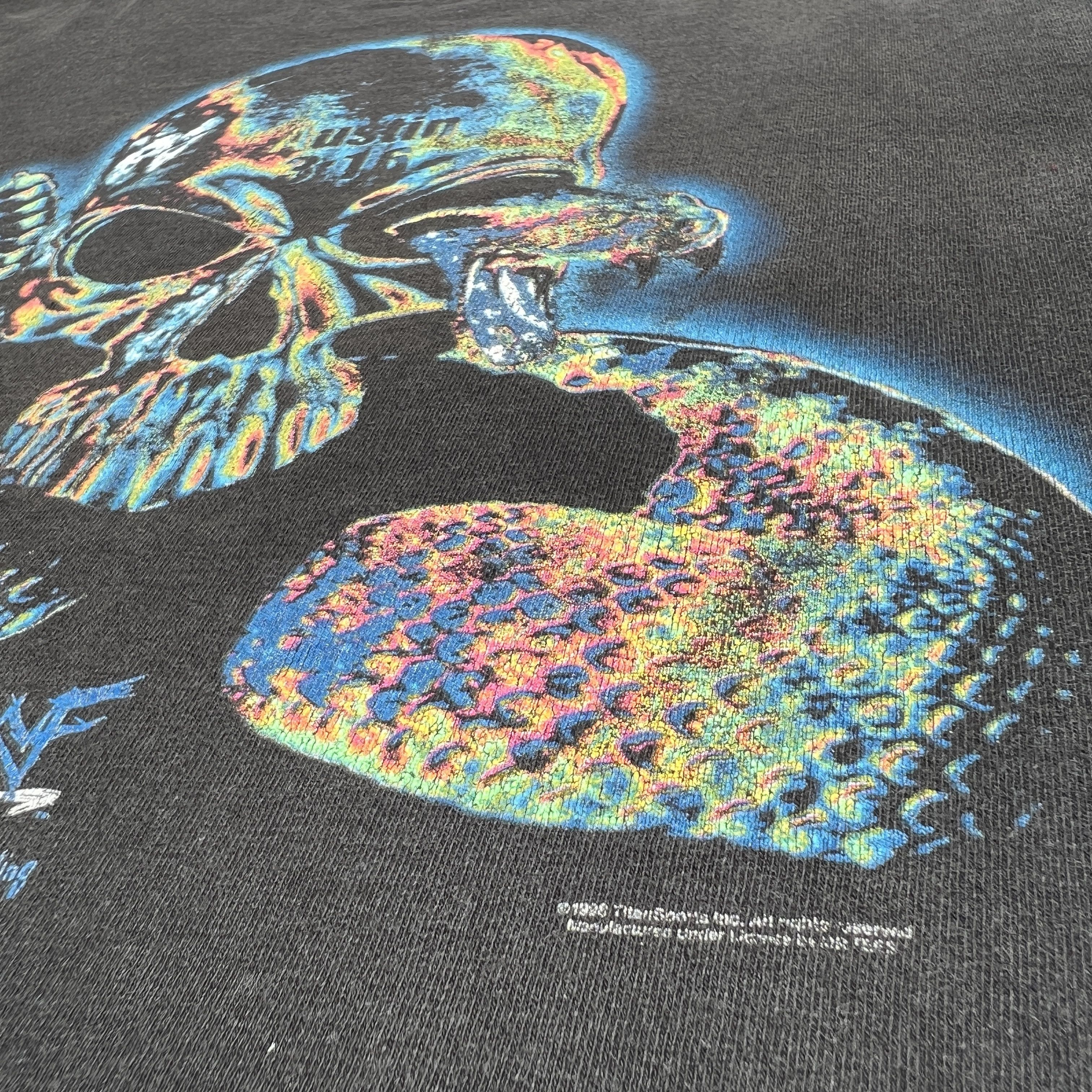 WCW/nWo Vintage 90s1998 StoneCold SteveAustin rattlesnake TeeFadedXL Size US XL / EU 56 / 4 - 6 Thumbnail