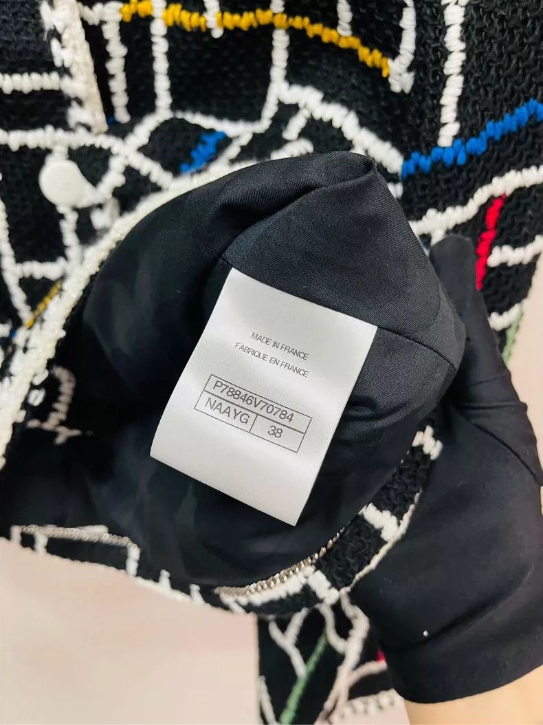 Chanel Chanel 25c black knitted jacket 2504-Nextarrow Size XS / US 0-2 / IT 36-38 - 4 Thumbnail
