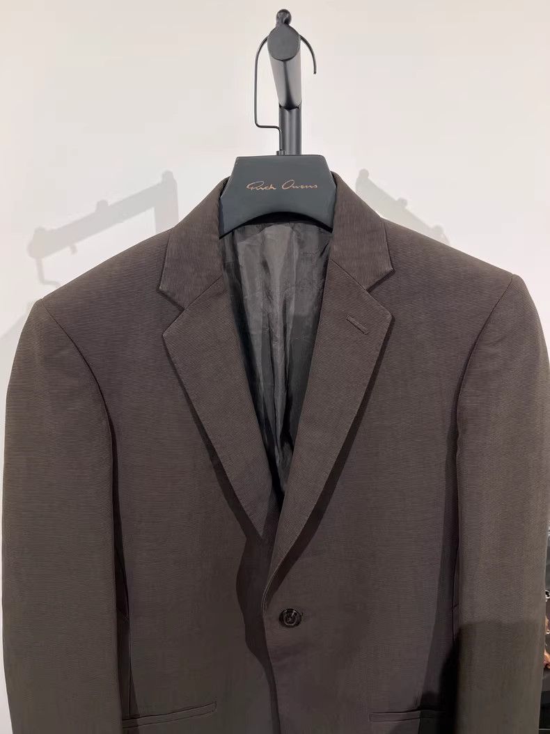 Rick Owens Rick Owens Brown Blazer, Size 48 Size US M / EU 48-50 / 2 - 6 Thumbnail