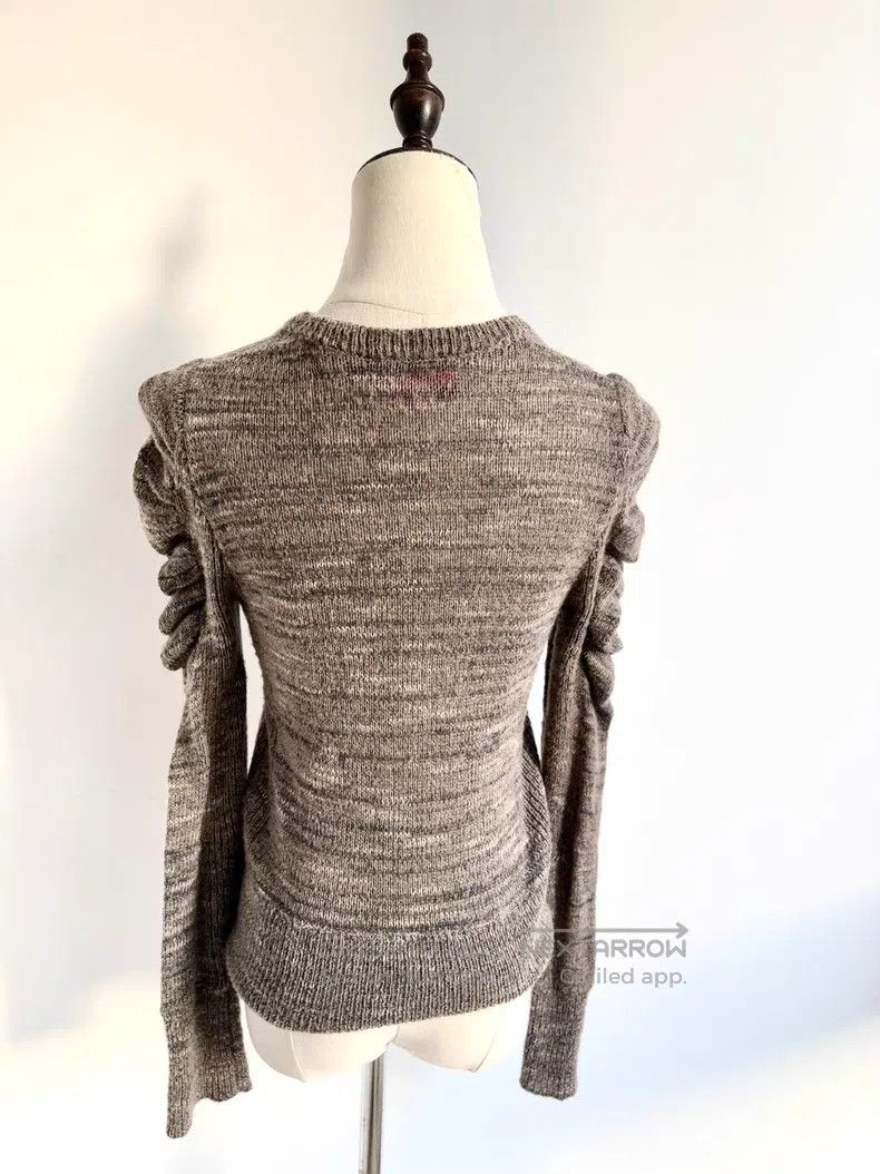 Vivienne Westwood Vivienne Westwood Frilly bubble sleeve brown hemp mixed co Size M / US 6-8 / IT 42-44 - 5 Thumbnail
