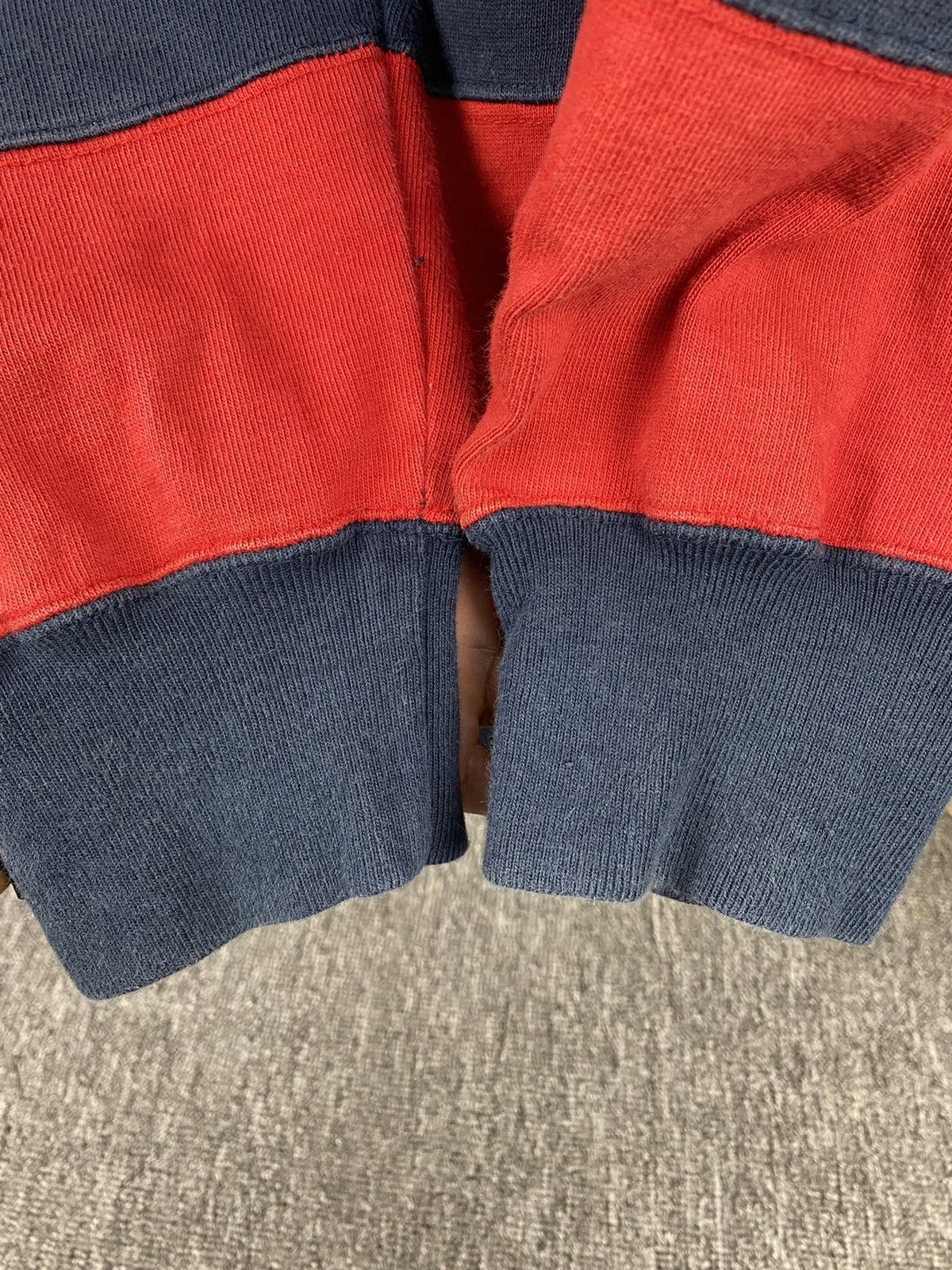 Japanese Brand × Vintage Vintage Striped Polo Rugby Shirt Size US L / EU 52-54 / 3 - 4 Thumbnail