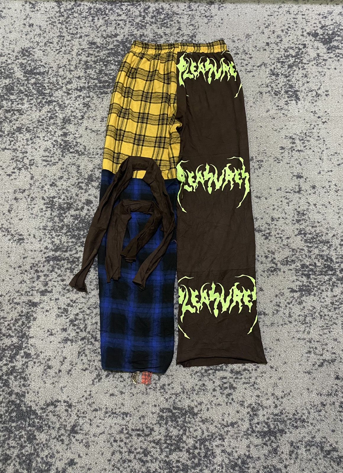 Hysteric Glamour Y2k Plaid kill bill patchwork pants Size US 28 / EU 44 - 2 Thumbnail