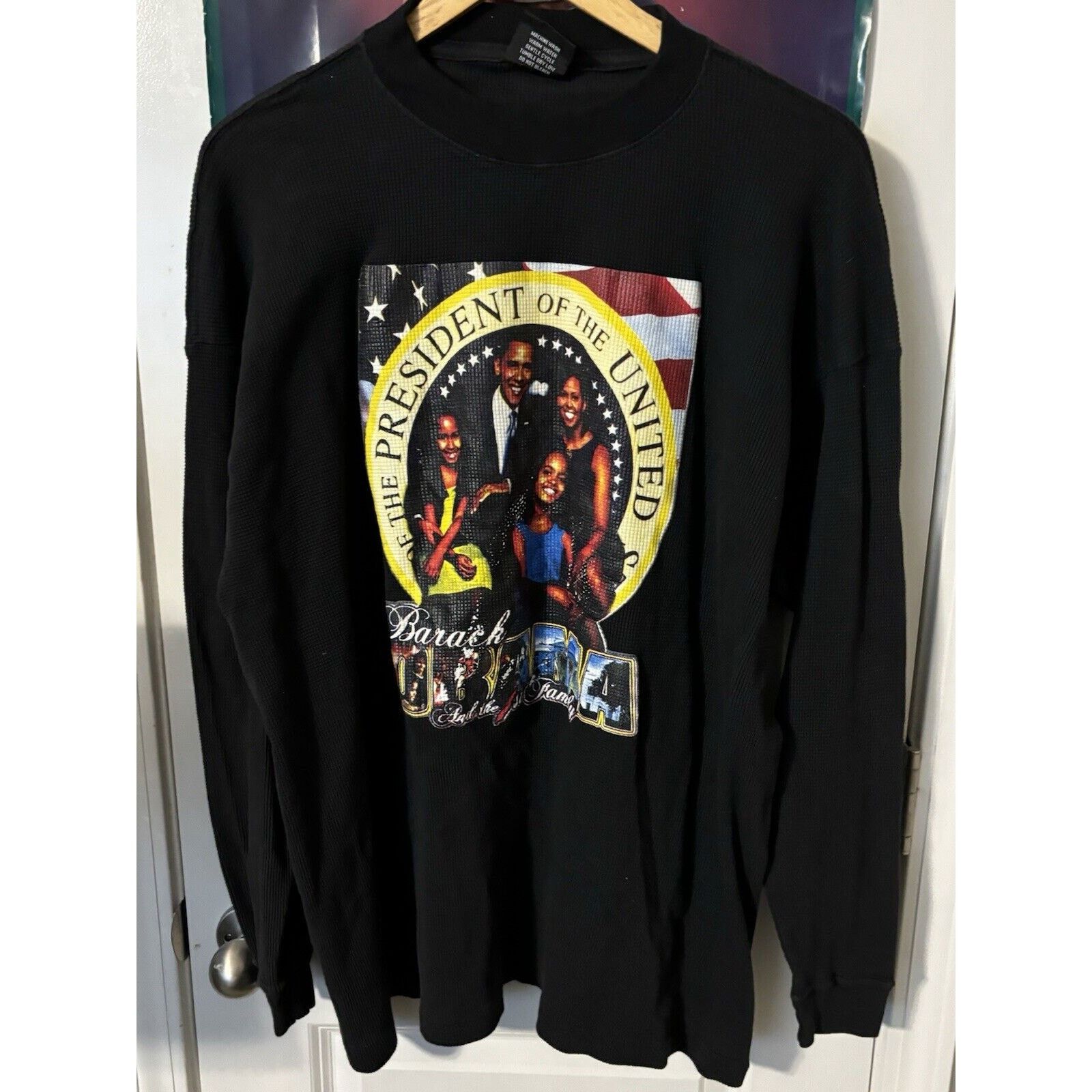 Other vintage obama president of the united black long sleeve XL Size US XL / EU 56 / 4 - 1 Thumbnail
