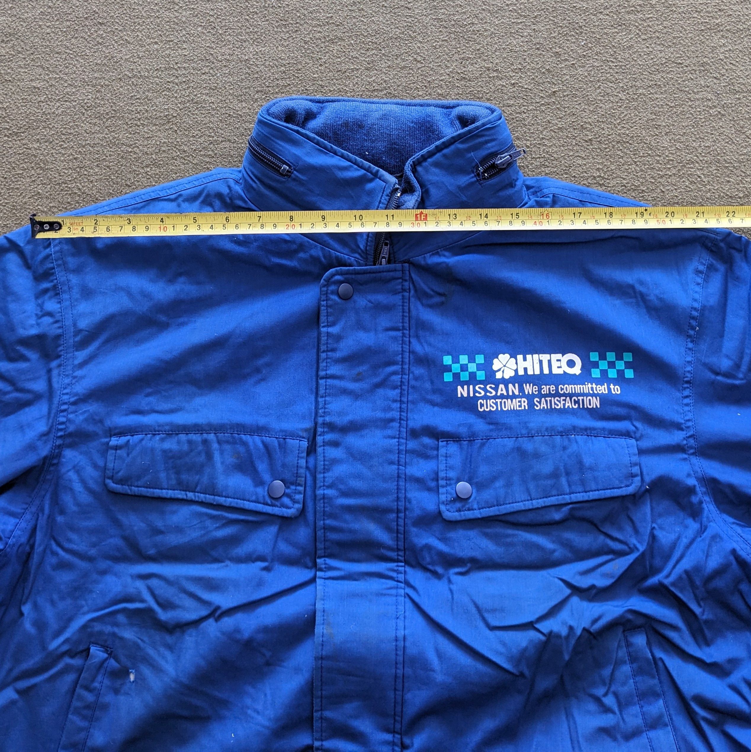 Vintage Vintage NISSAN Racing Team Bomber Sport Jacket Size US XL / EU 56 / 4 - 7 Thumbnail