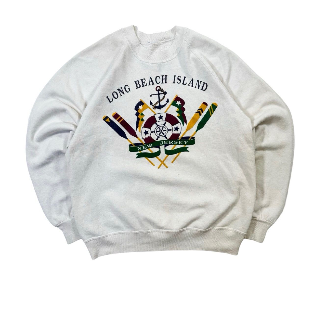 Vintage Vintage 90s Long Beach Island New Jersey Graphic Sweater Size US M / EU 48-50 / 2 - 1 Thumbnail
