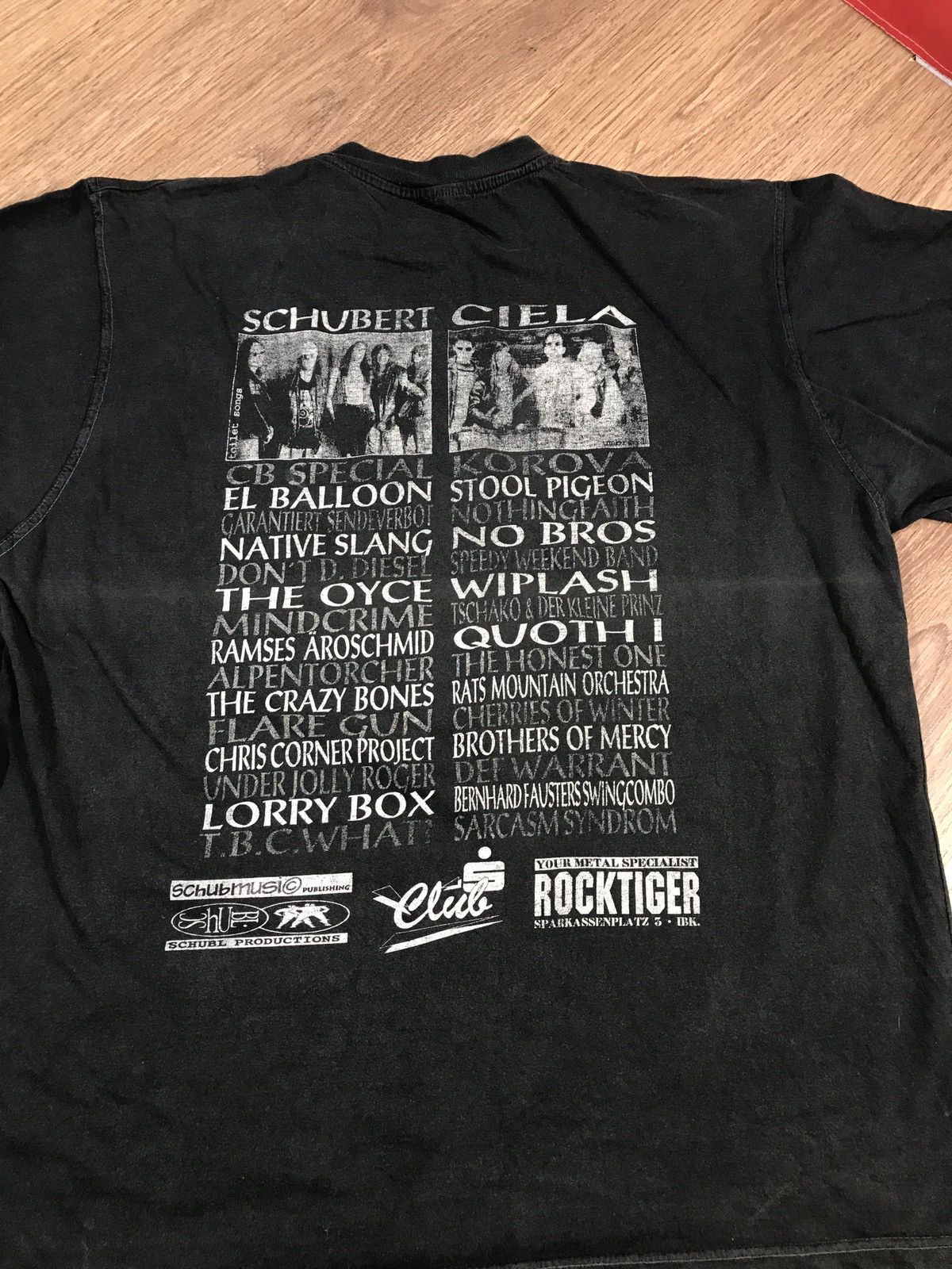 Band Tees × Vintage Vintage Schubert Toilet Soungs Rock T Shirt 90s Size US L / EU 52-54 / 3 - 10 Thumbnail