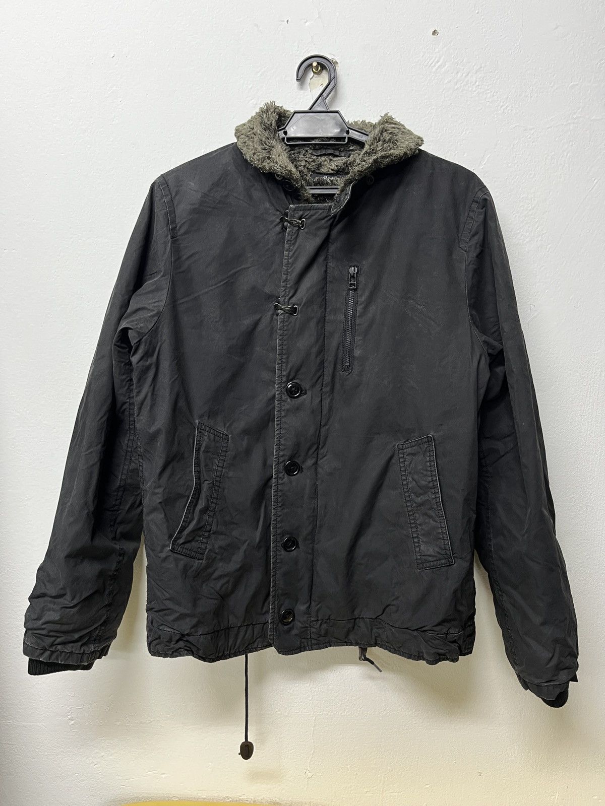14th Addiction John Bull Kojima Japan Fur Hooded Firemen Deck Jacket Size US M / EU 48-50 / 2 - 17 Thumbnail
