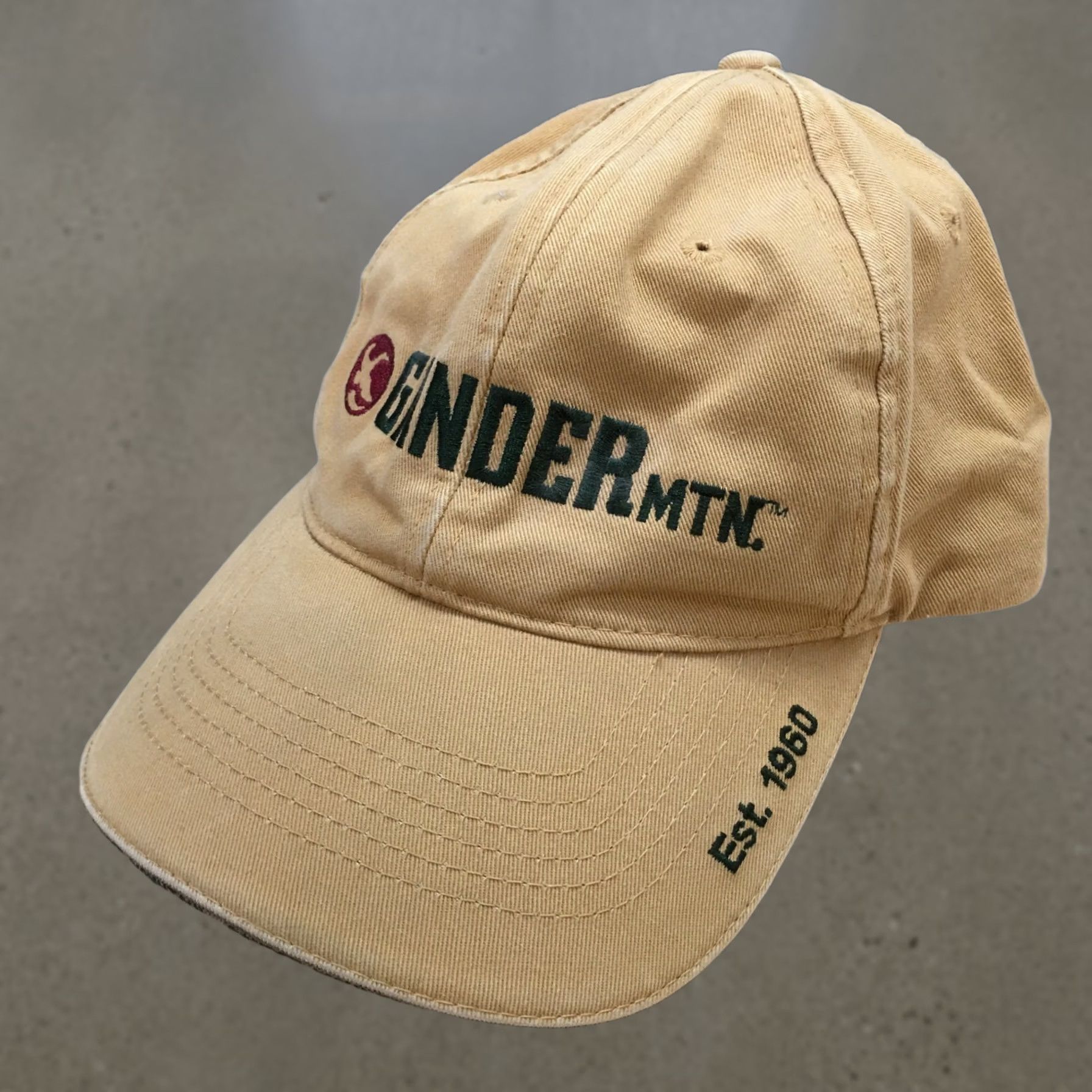 Logo 7 Gander Mountain Baseball Hat Mens Brown One Size Curved Brim Embroidered Logo Size ONE SIZE - 1 Thumbnail