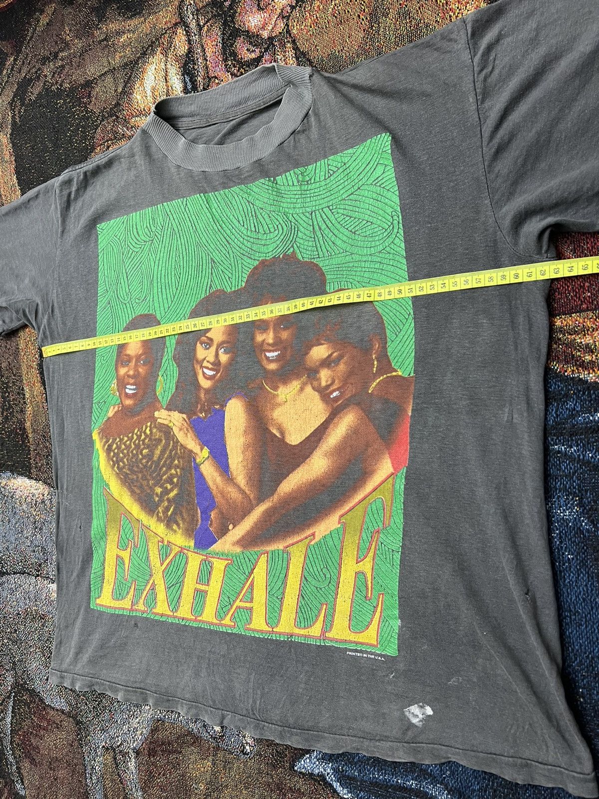 Rap Tees Very Rare Exhale Whitney Houston Rap Tee Size US L / EU 52-54 / 3 - 13 Thumbnail