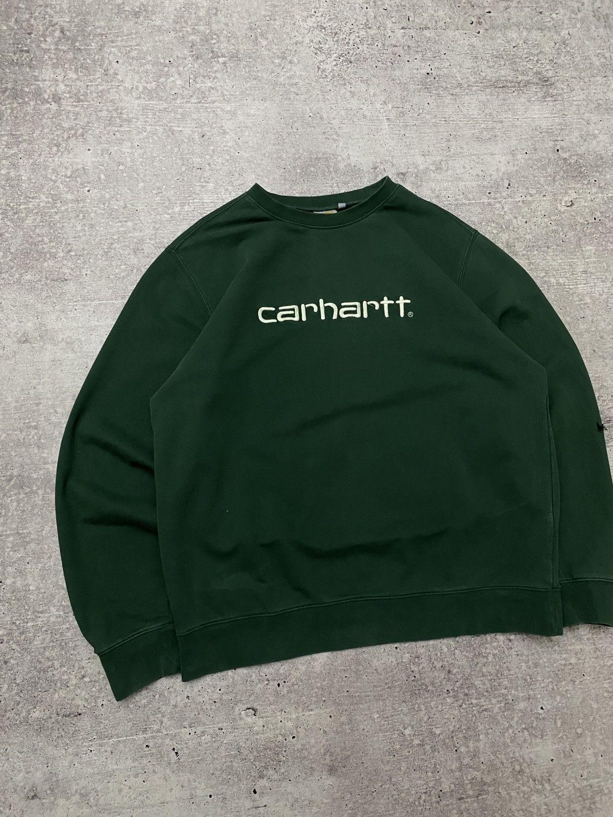 Carhartt 🔥CARHARTT vintage true work sweatshirt Size US XL / EU 56 / 4 - 3 Thumbnail
