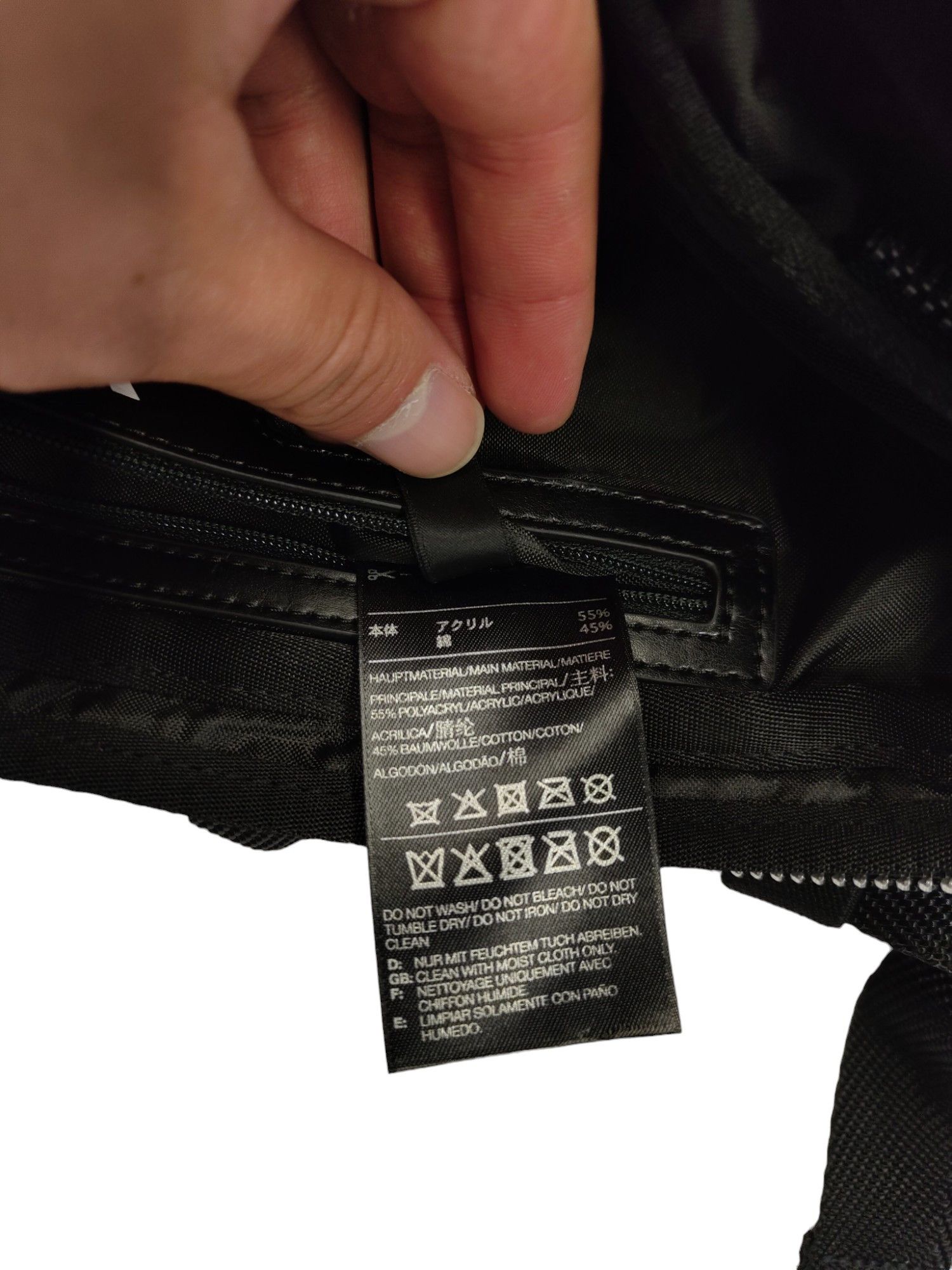 Y-3 Y-3 Adidas Black Soft Crossbody Multi-Purpose 4-Pockets Bag Size ONE SIZE - 6 Thumbnail
