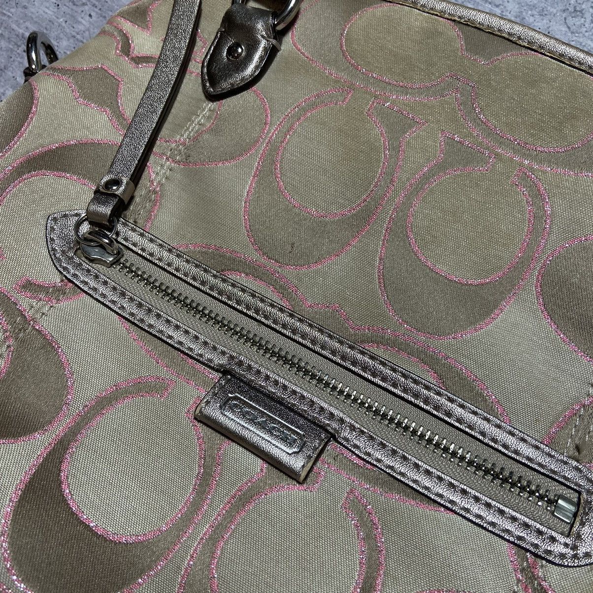 Coach × Designer 📌 Crazy Coach Y2K Monogram Shoulder Bag Size ONE SIZE - 4 Thumbnail